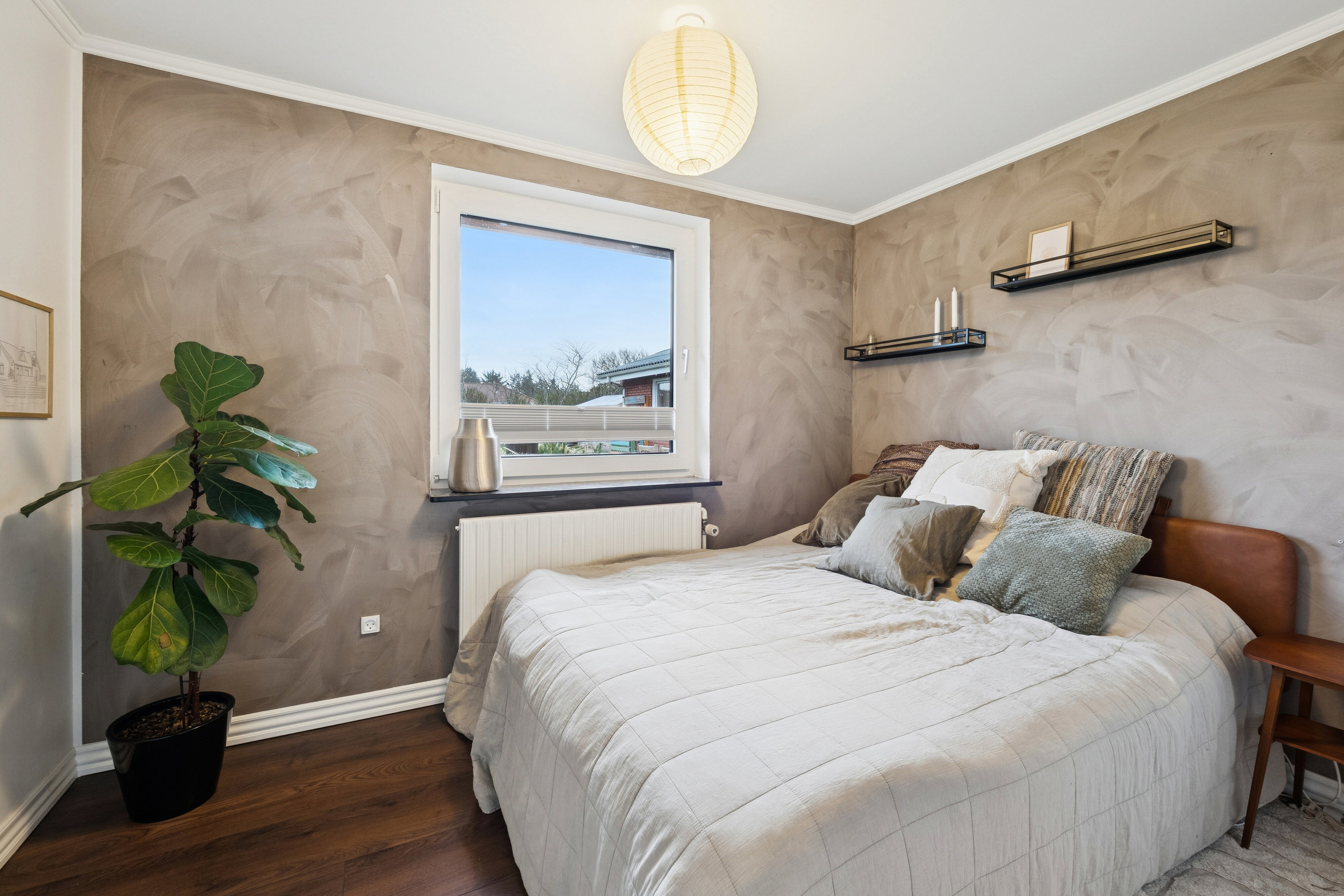 Fremhævet soveværelse billede i fuldskærmstilstand. Billede af Grønkærvej 10, Vorupør, 7700 Thisted