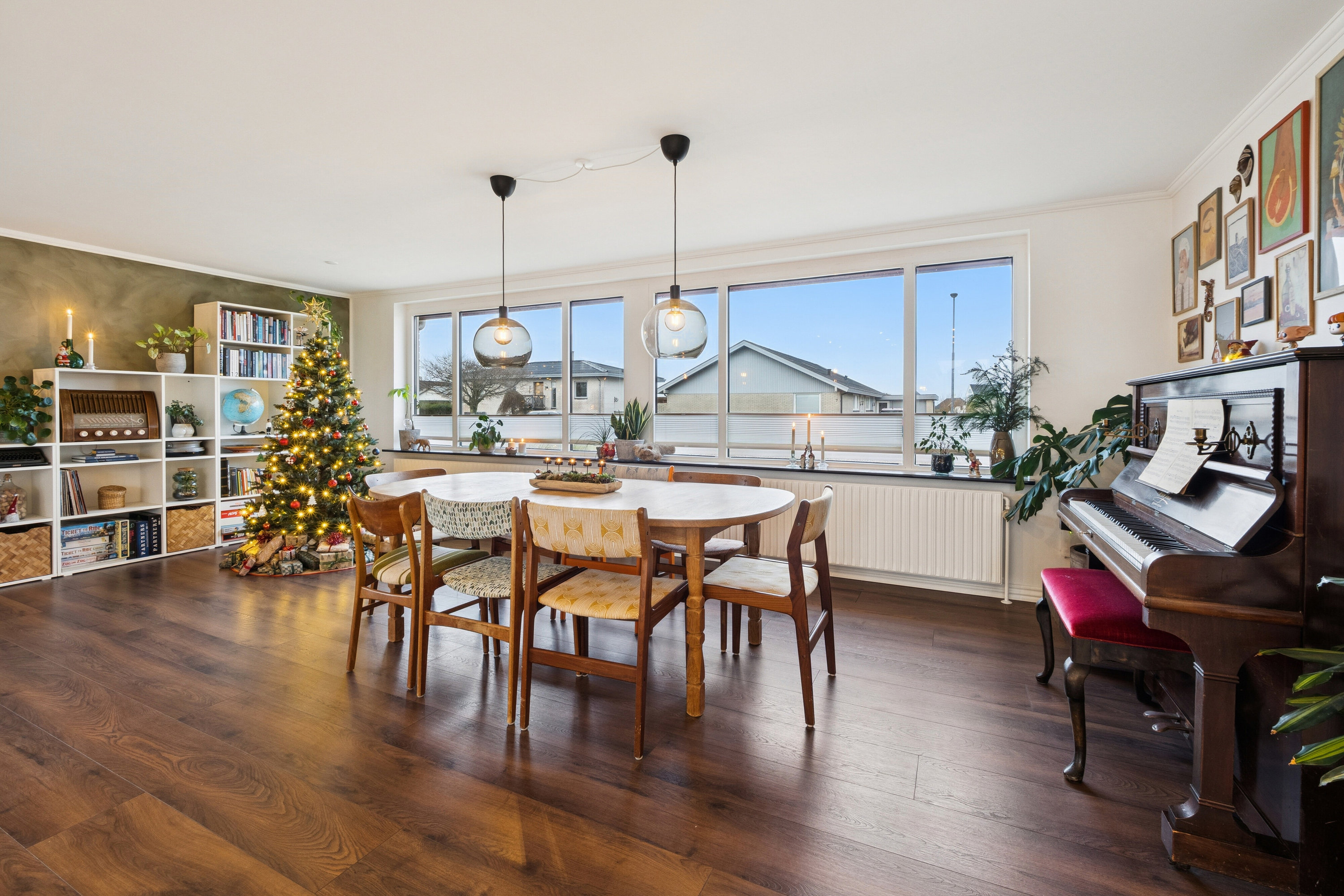 Fremhævet spisestue billede i fuldskærmstilstand. Billede af Grønkærvej 10, Vorupør, 7700 Thisted