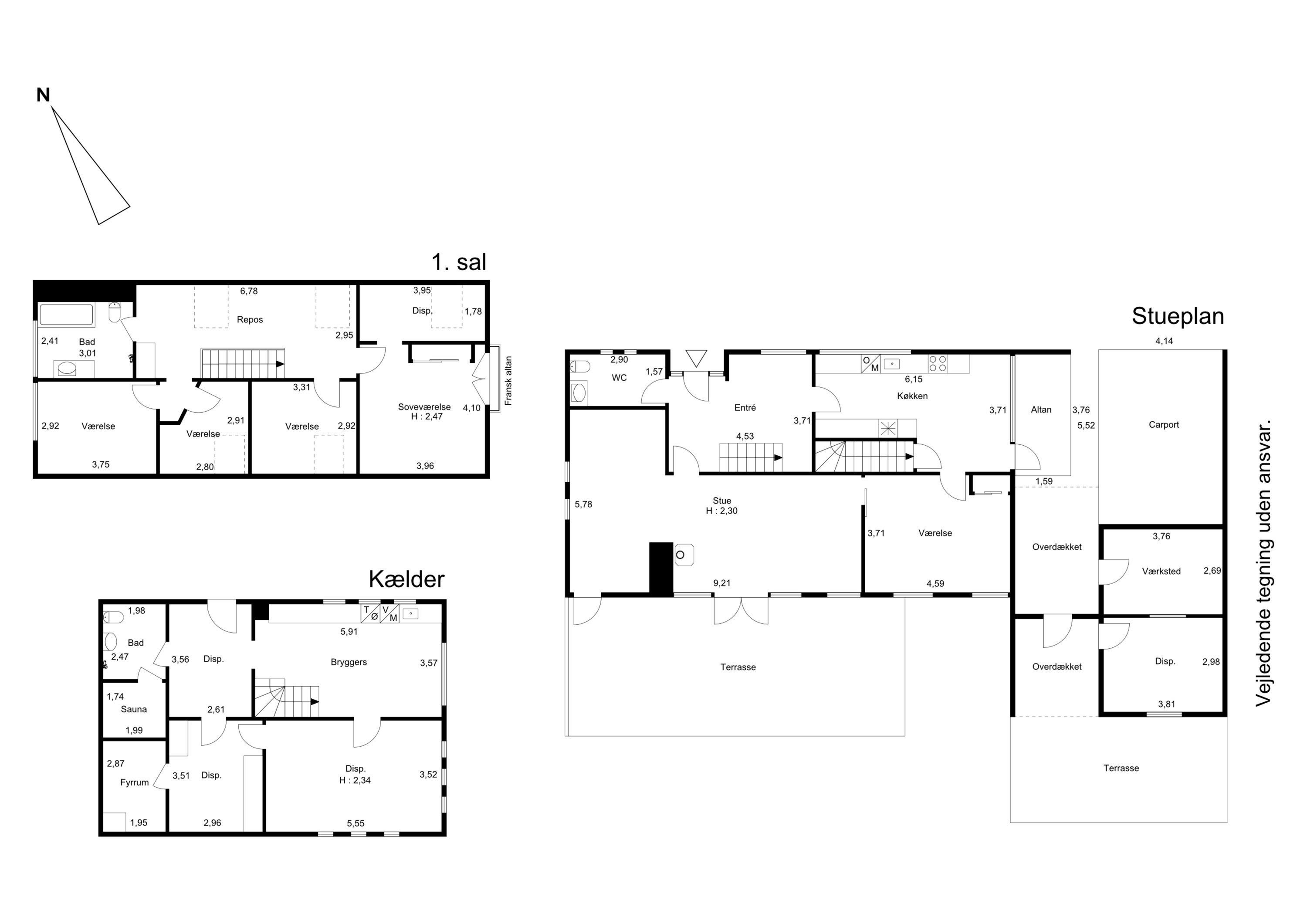 Plantegninger billede af Dybvadvej 2, 4600 Køge