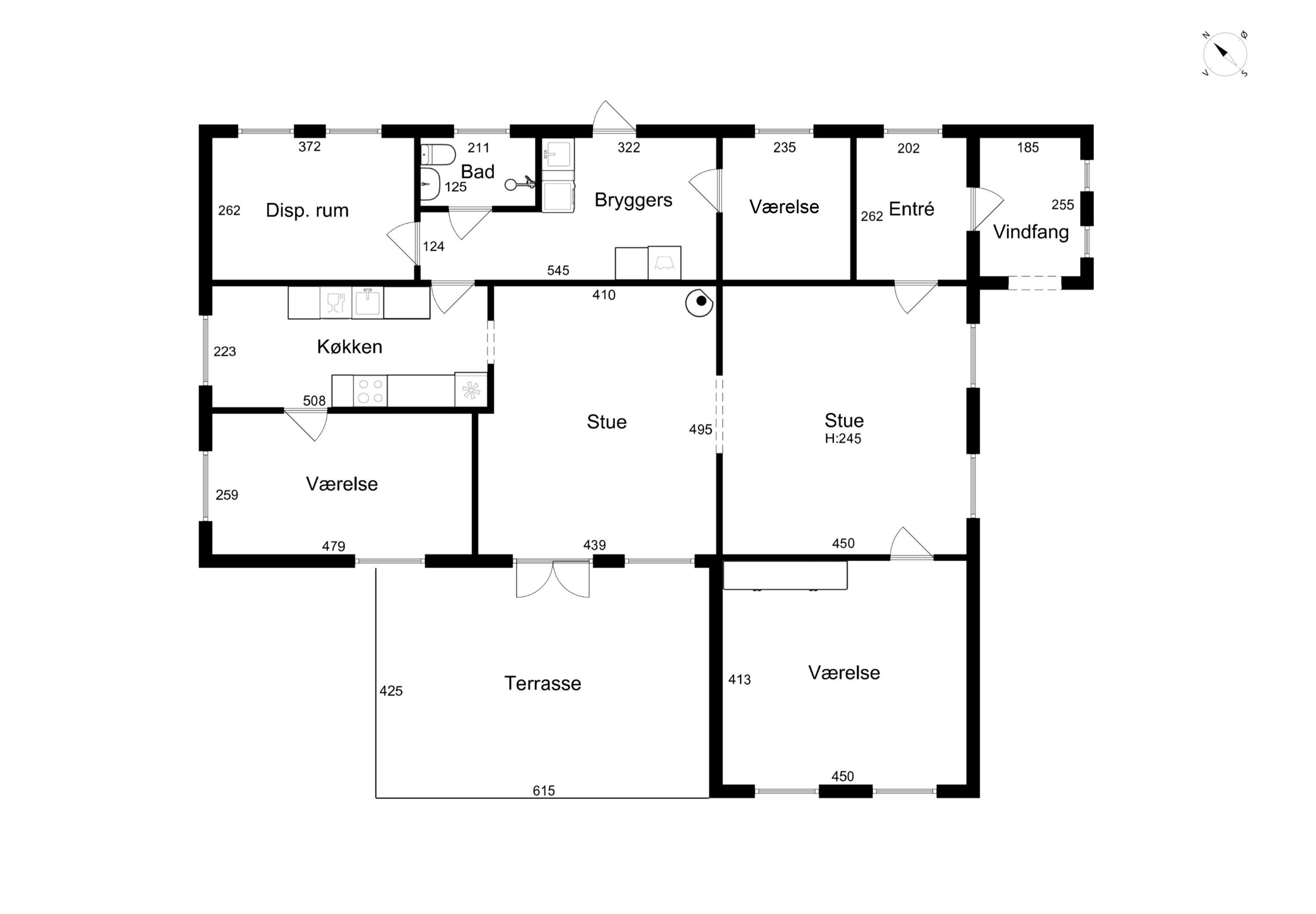 Plantegninger billede af Jonstrupvej 216, 2750 Ballerup