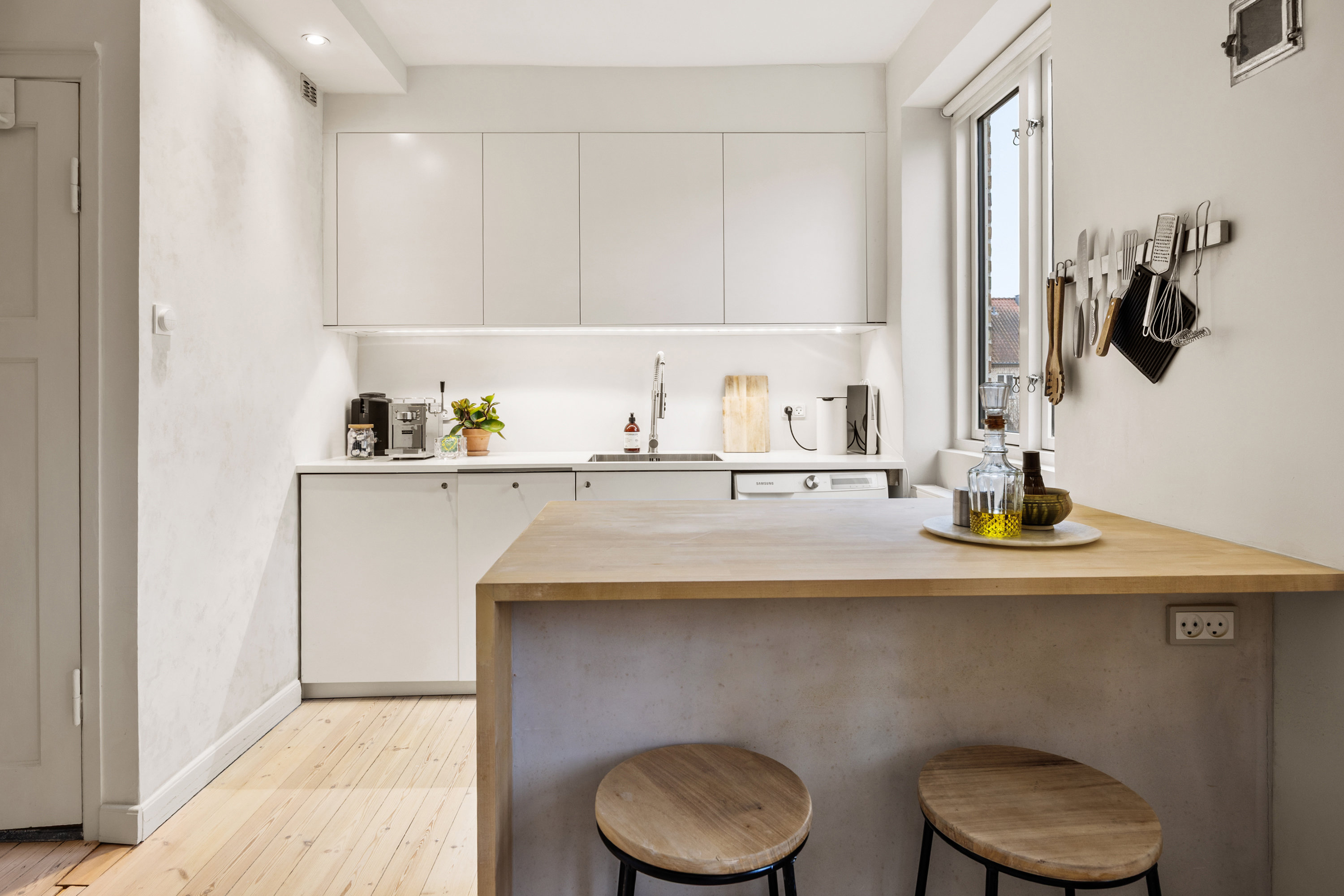 Fremhævet køkken billede i fuldskærmstilstand. Billede af Offenbachsvej 25, 2. mf., 2450 København SV