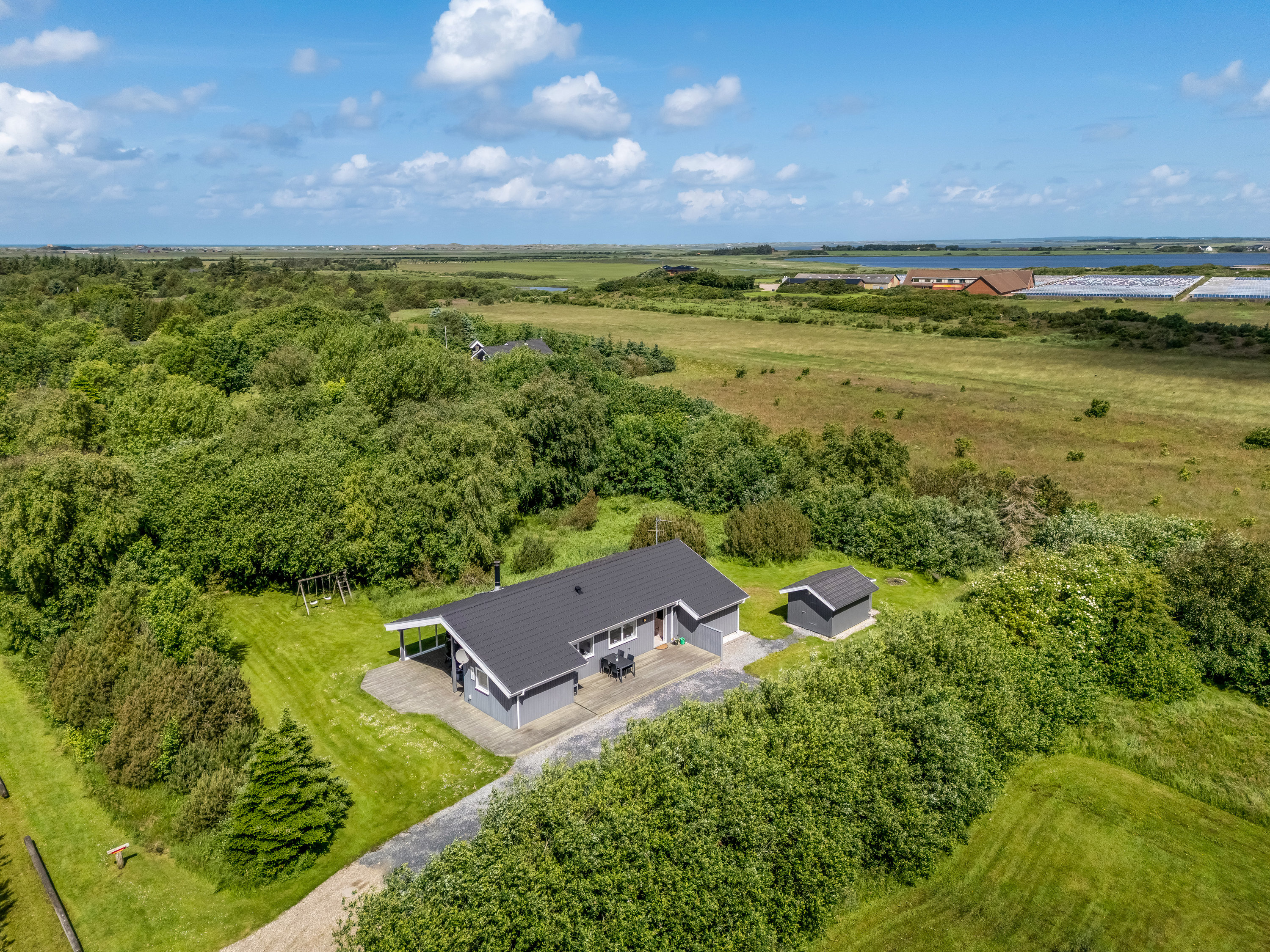 Fremhævet  billede i fuldskærmstilstand. Billede af Porsevej 13, Lodbj Hede, 6950 Ringkøbing