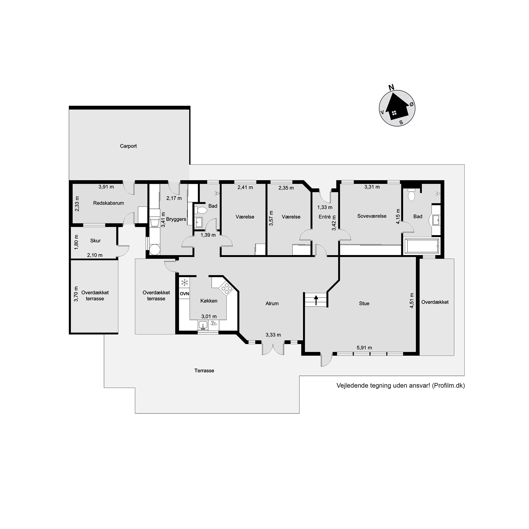 Plantegninger billede af Sønderskovvej 7, 7100 Vejle