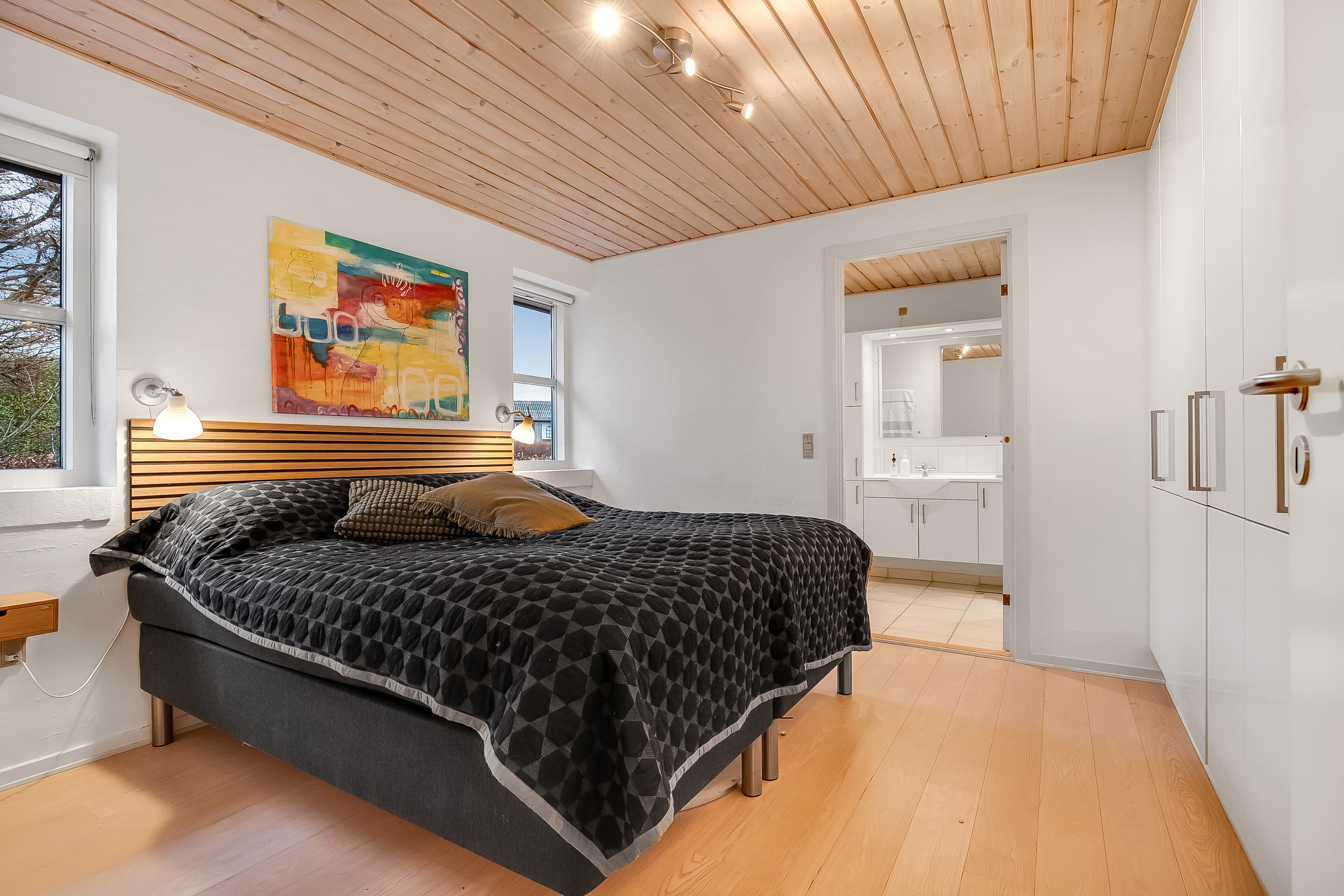 Fremhævet soveværelse billede i fuldskærmstilstand. Billede af Sønderskovvej 7, 7100 Vejle