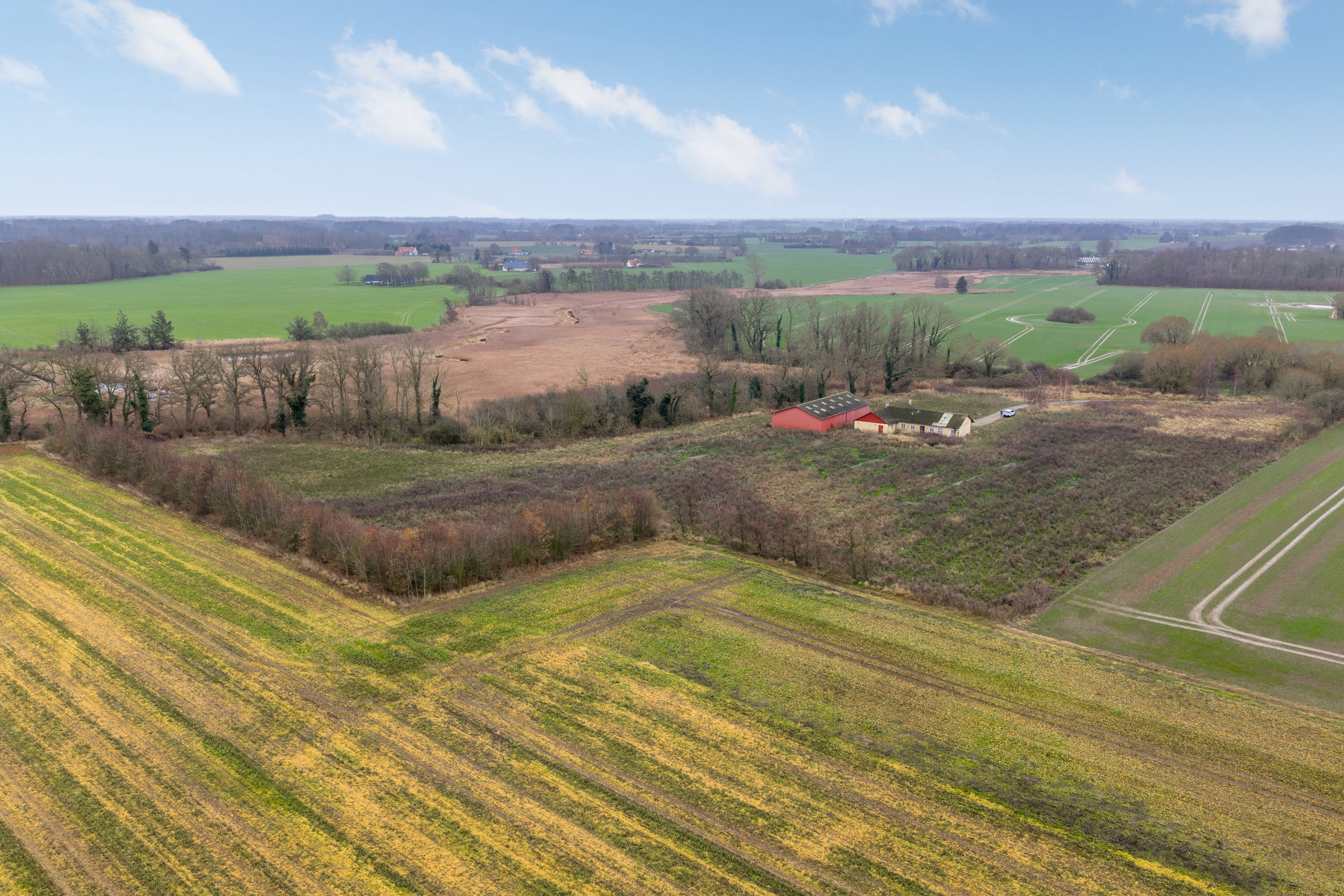 Miniaturebillede 2: luftfoto. Billede af Sibiriensvænget 106, Revninge, 5300 Kerteminde