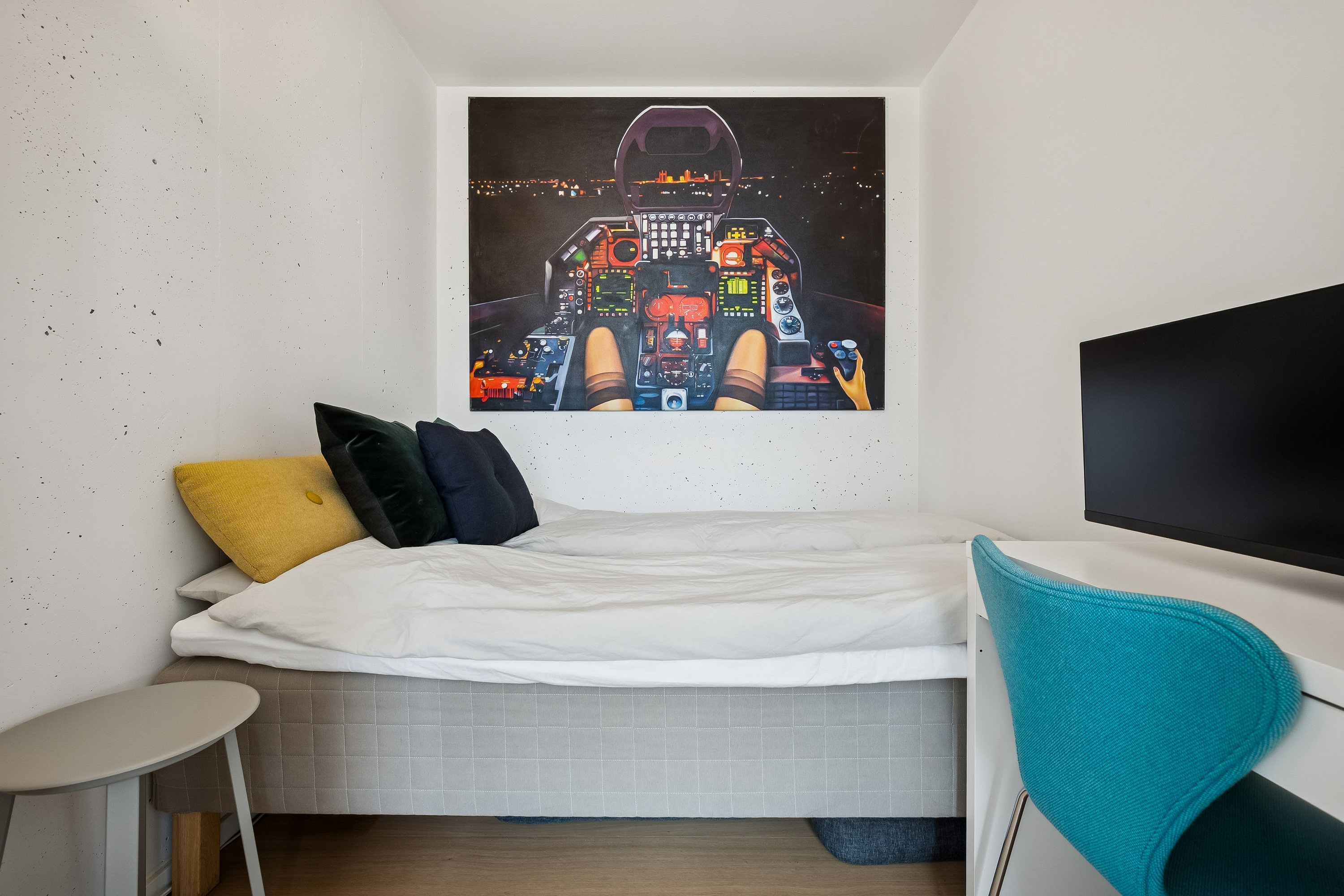 Fremhævet værelse billede i fuldskærmstilstand. Billede af Brannersvej 25, 2. 65., 2920 Charlottenlund