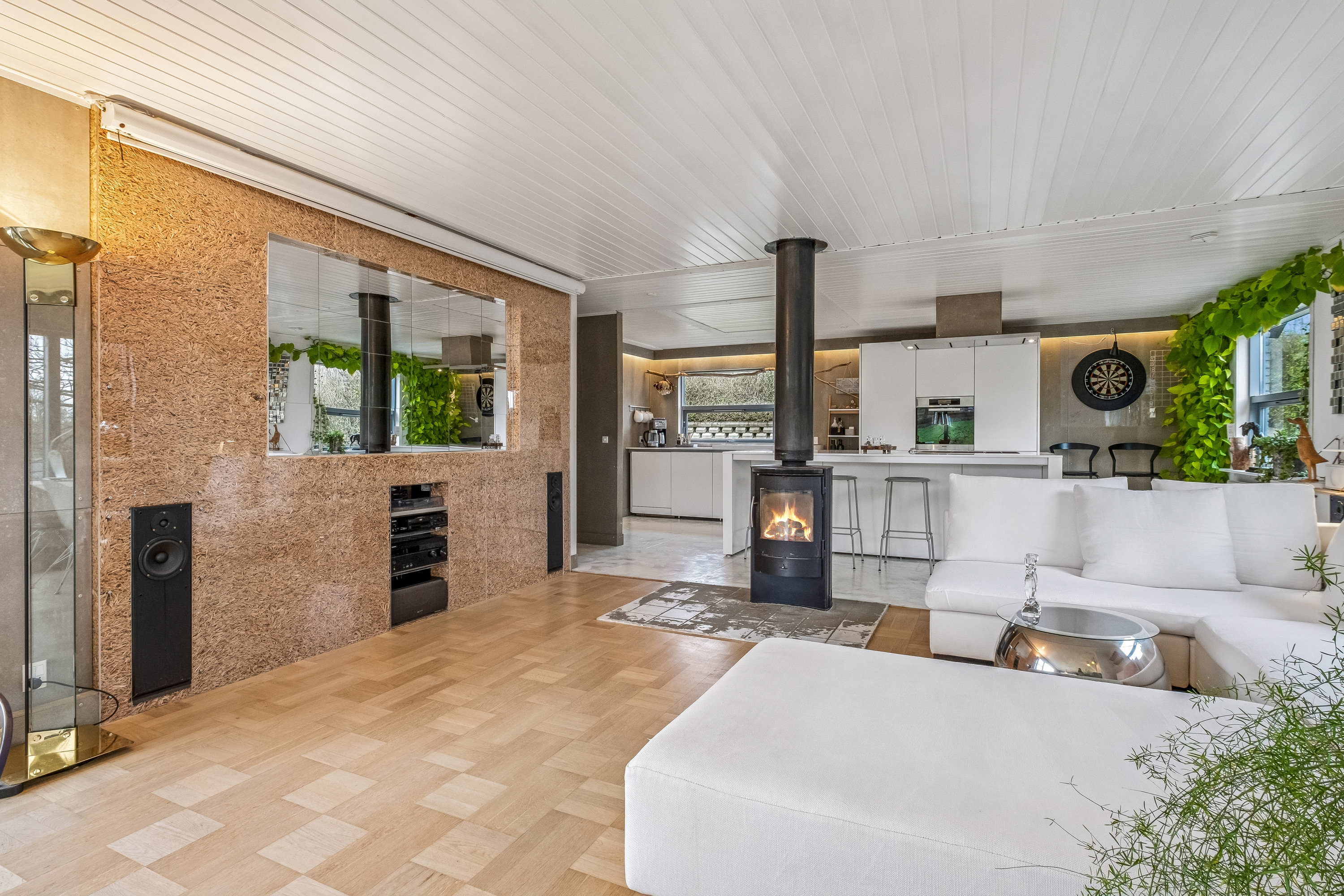 Fremhævet stue billede i fuldskærmstilstand. Billede af Vedbæksalle 108, Torsted, 8700 Horsens