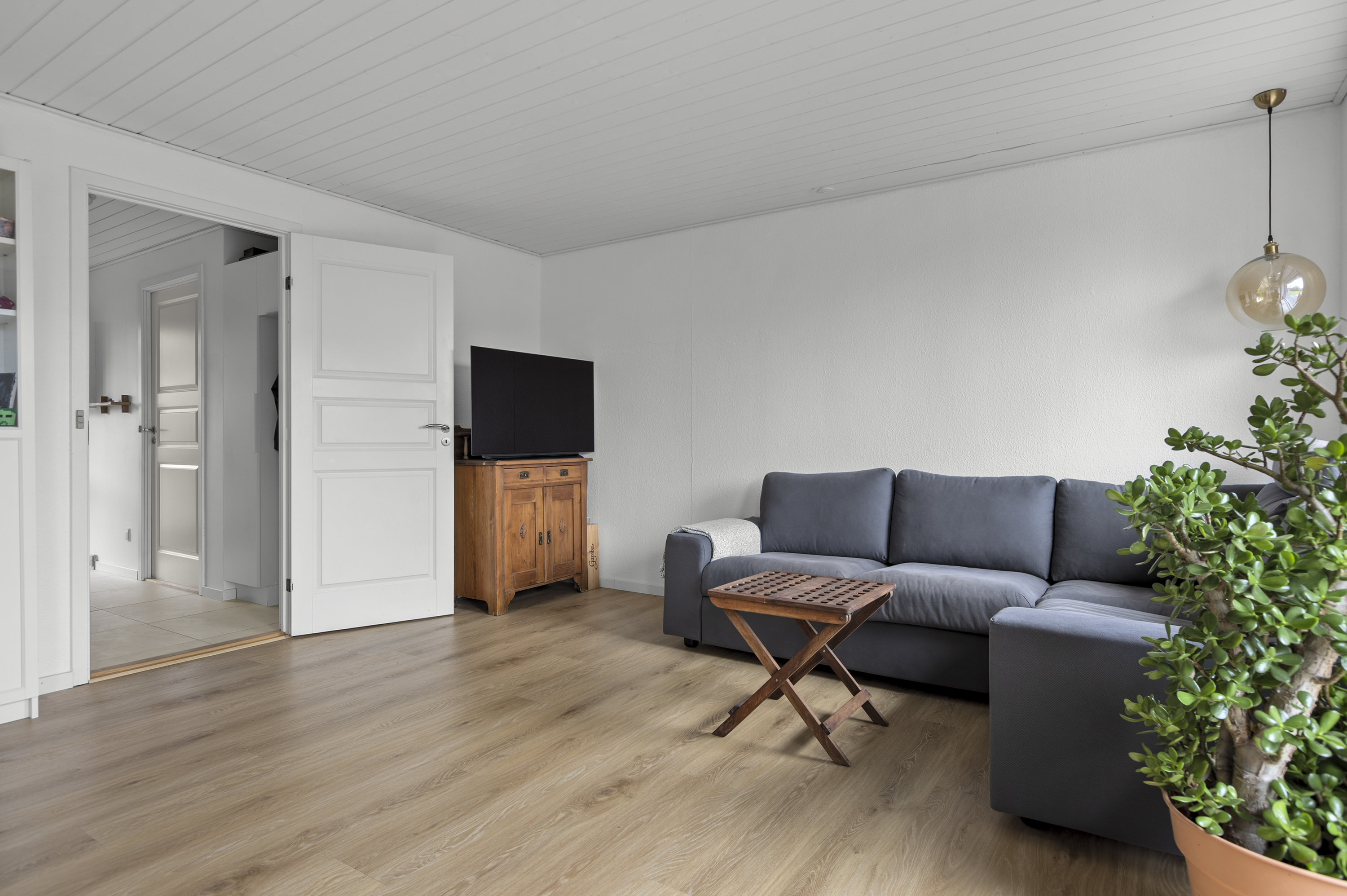 Fremhævet stue billede i fuldskærmstilstand. Billede af Hylleåsen 26B, Flakkebjerg, 4200 Slagelse