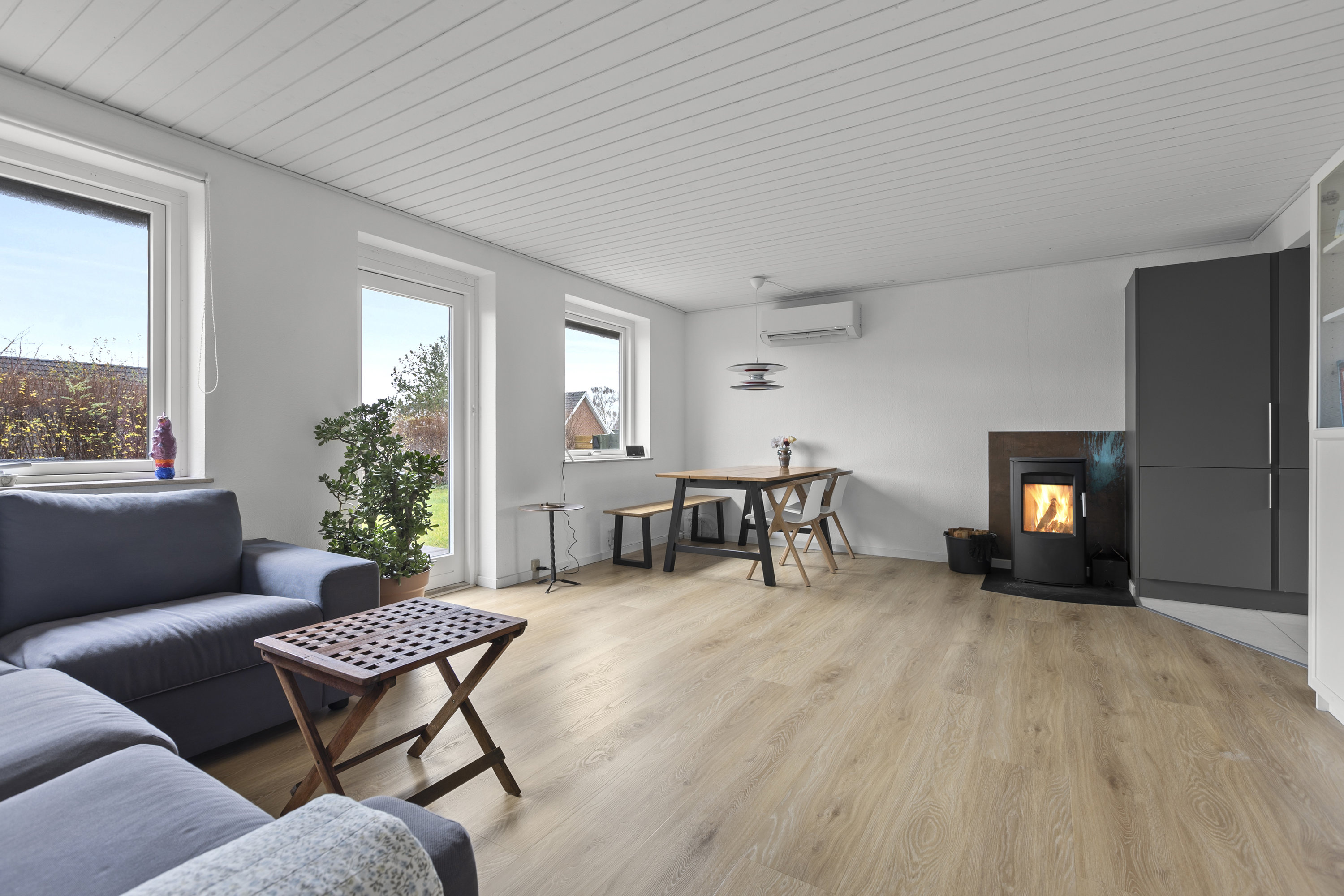 Fremhævet stue billede i fuldskærmstilstand. Billede af Hylleåsen 26B, Flakkebjerg, 4200 Slagelse