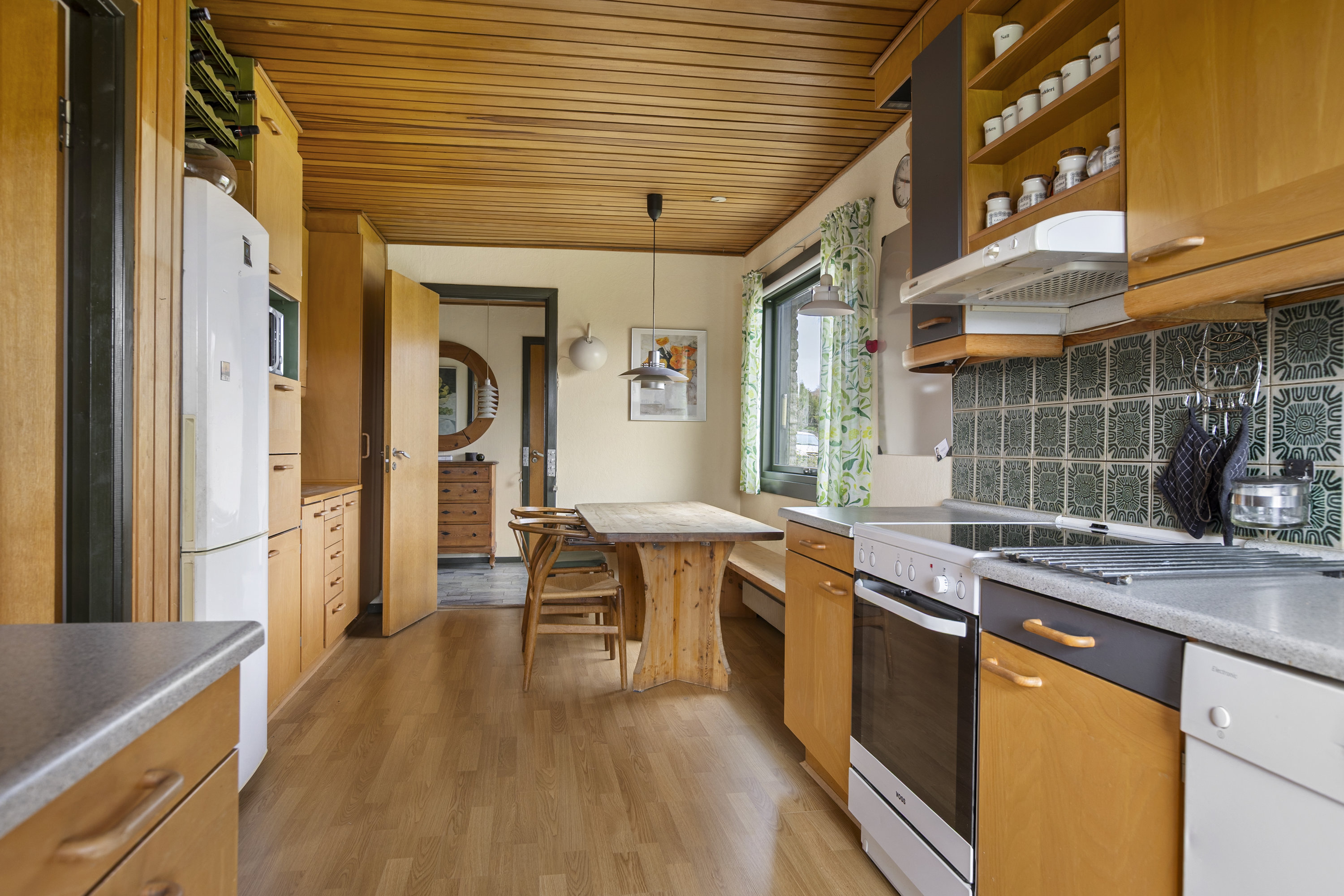 Fremhævet køkken billede i fuldskærmstilstand. Billede af Fuglebakken 1, 4220 Korsør