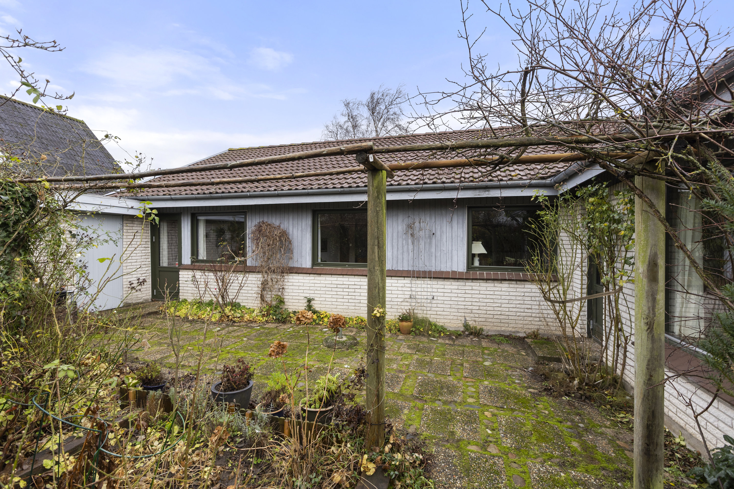 Fremhævet terrasse billede i fuldskærmstilstand. Billede af Fuglebakken 1, 4220 Korsør