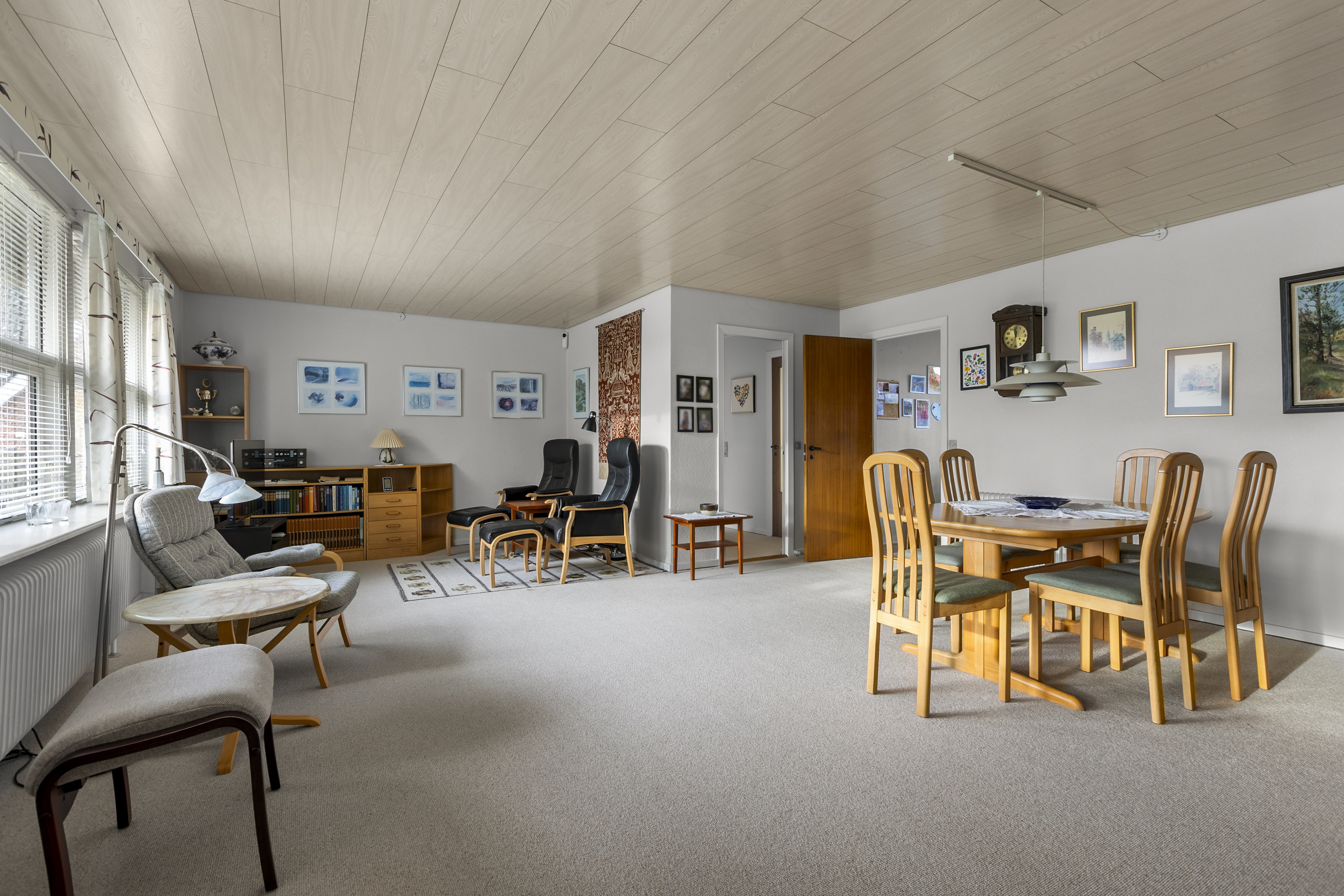 Fremhævet stue billede i fuldskærmstilstand. Billede af Møllevej 3A, 4400 Kalundborg