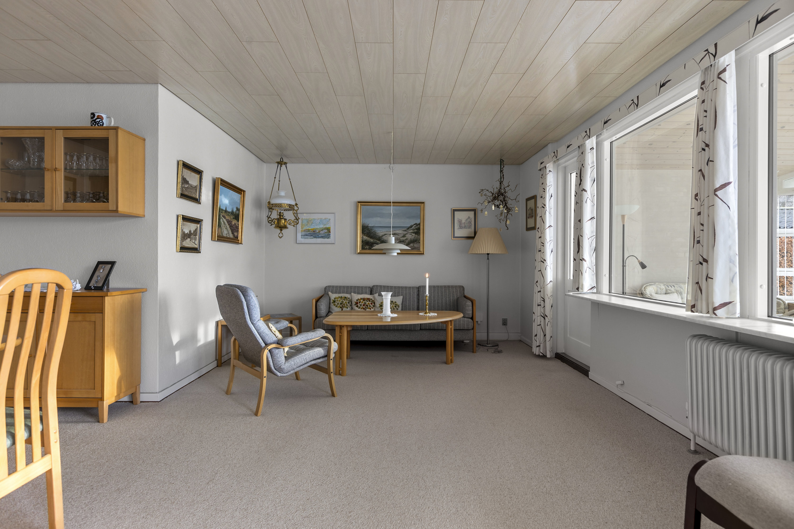 Fremhævet stue billede i fuldskærmstilstand. Billede af Møllevej 3A, 4400 Kalundborg