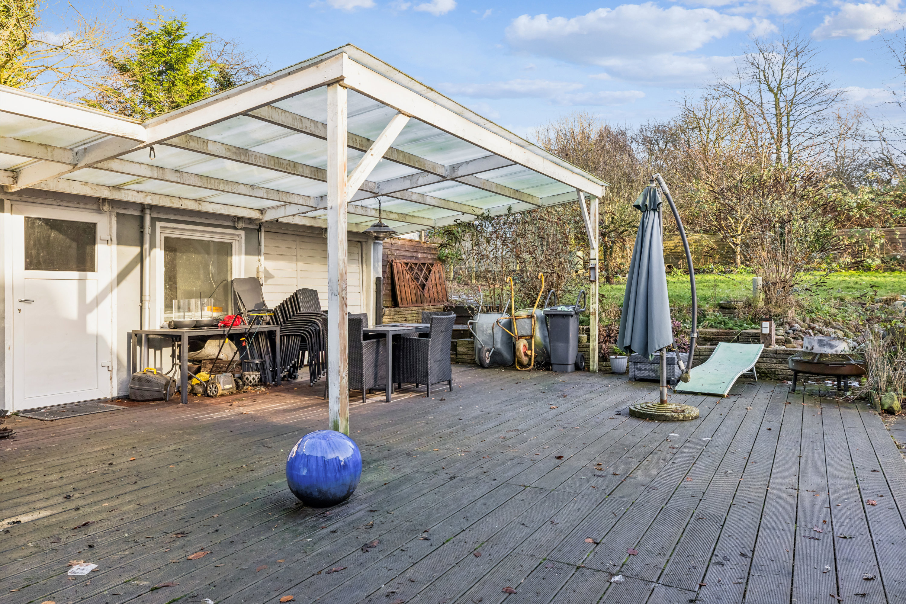 Fremhævet terrasse billede i fuldskærmstilstand. Billede af Flensborg Landevej 17, Søgaard, 6200 Aabenraa