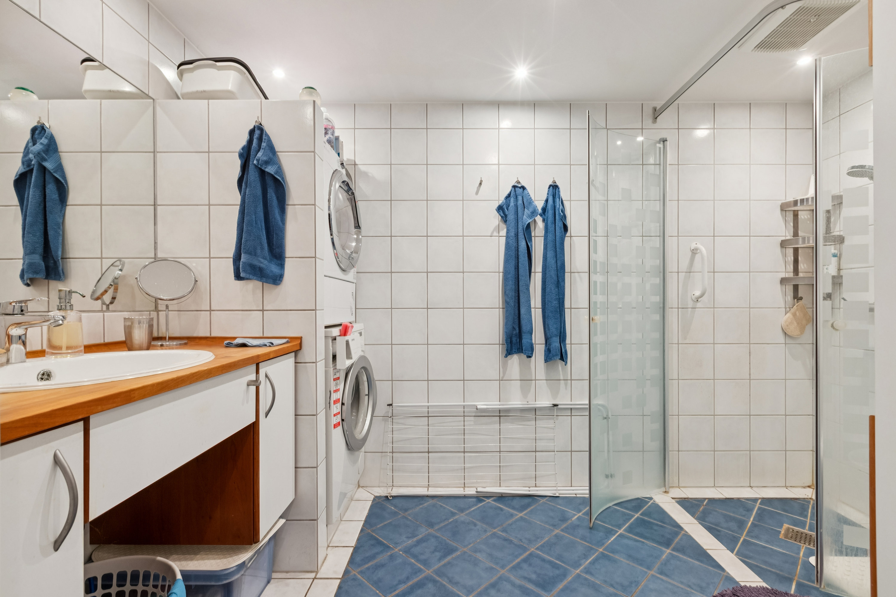 Fremhævet badeværelse billede i fuldskærmstilstand. Billede af Engvej 54, st.. tv., 2791 Dragør