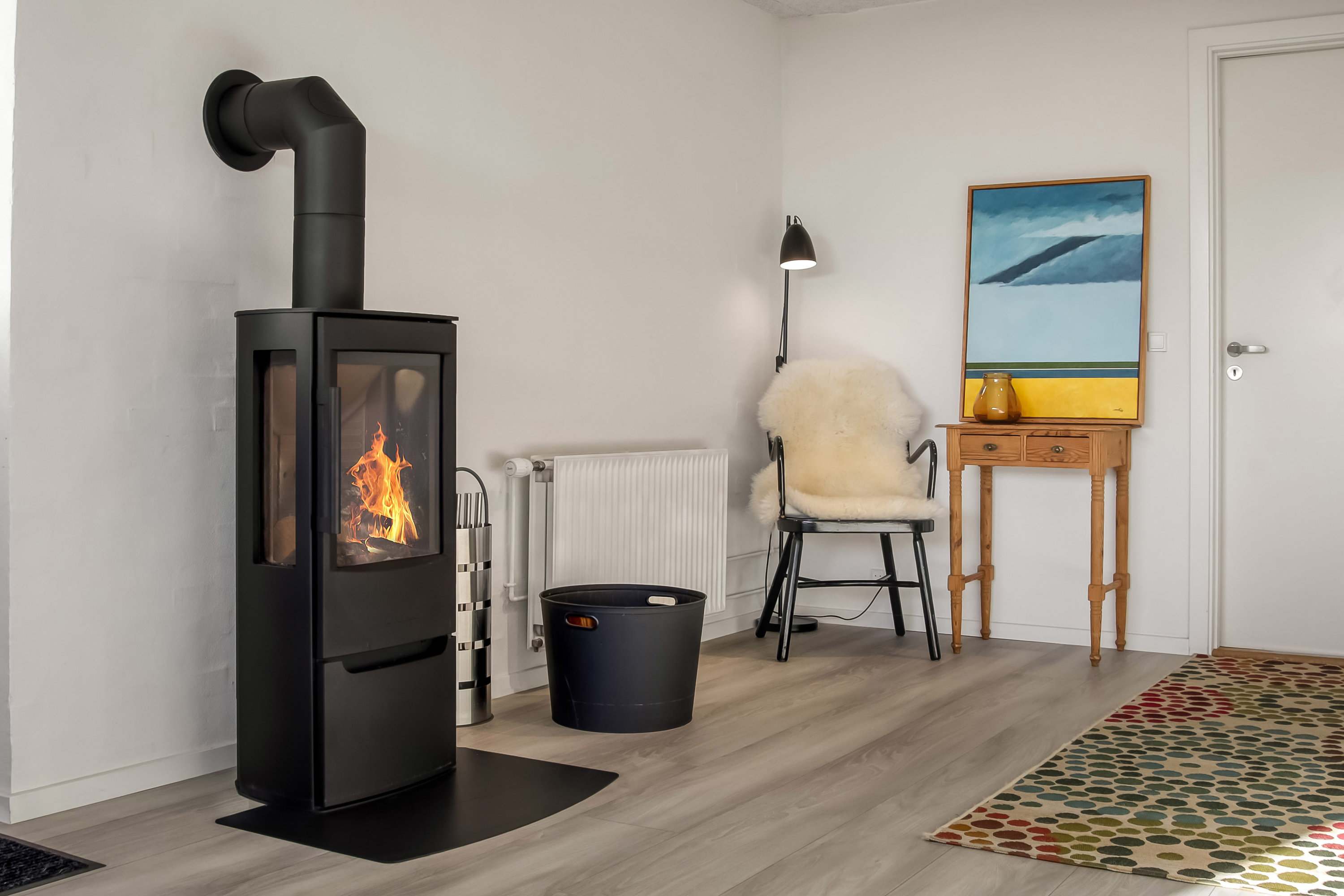 Fremhævet stue billede i fuldskærmstilstand. Billede af Rantzausmindevej 224, 5700 Svendborg