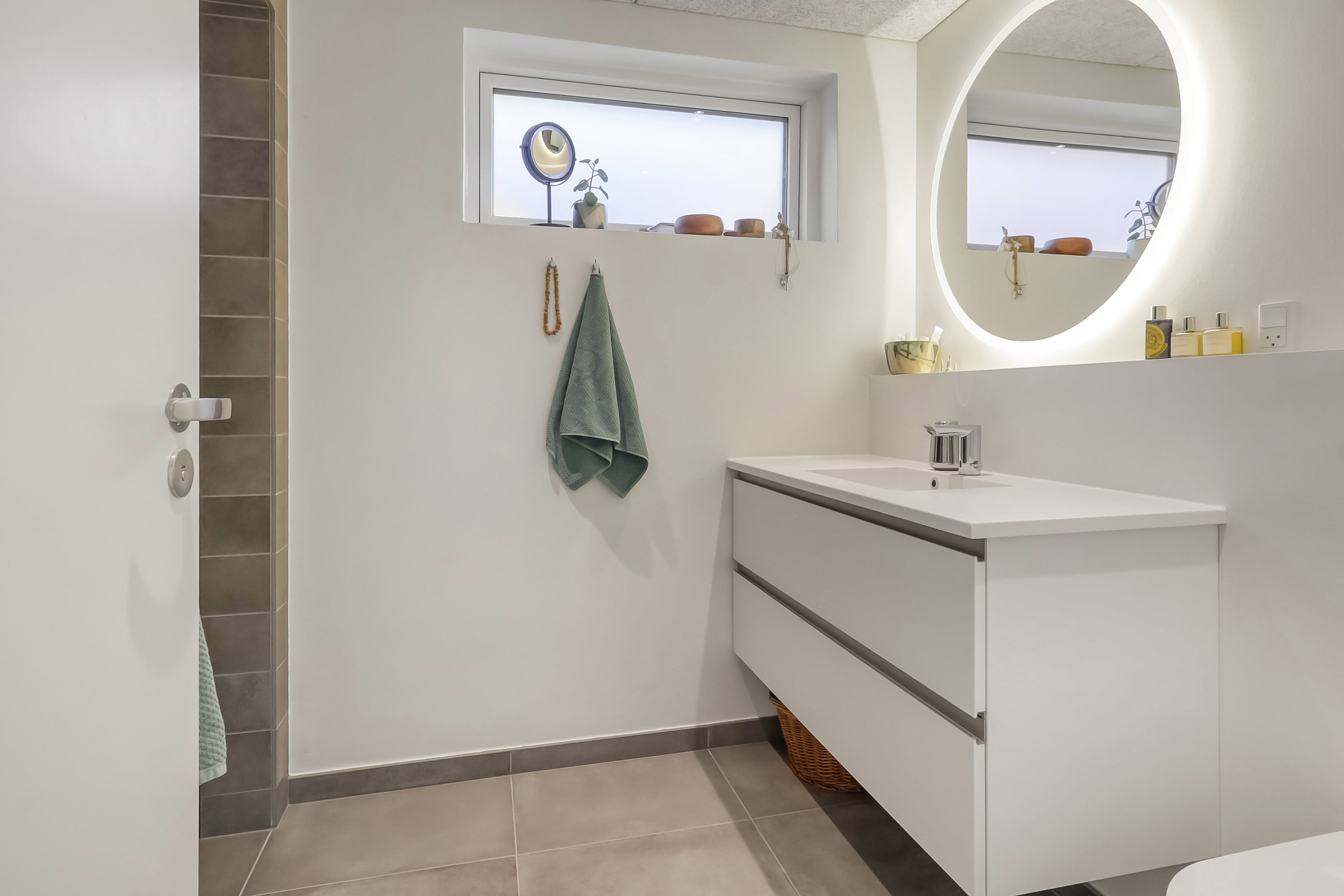 Fremhævet badeværelse billede i fuldskærmstilstand. Billede af Rantzausmindevej 224, 5700 Svendborg