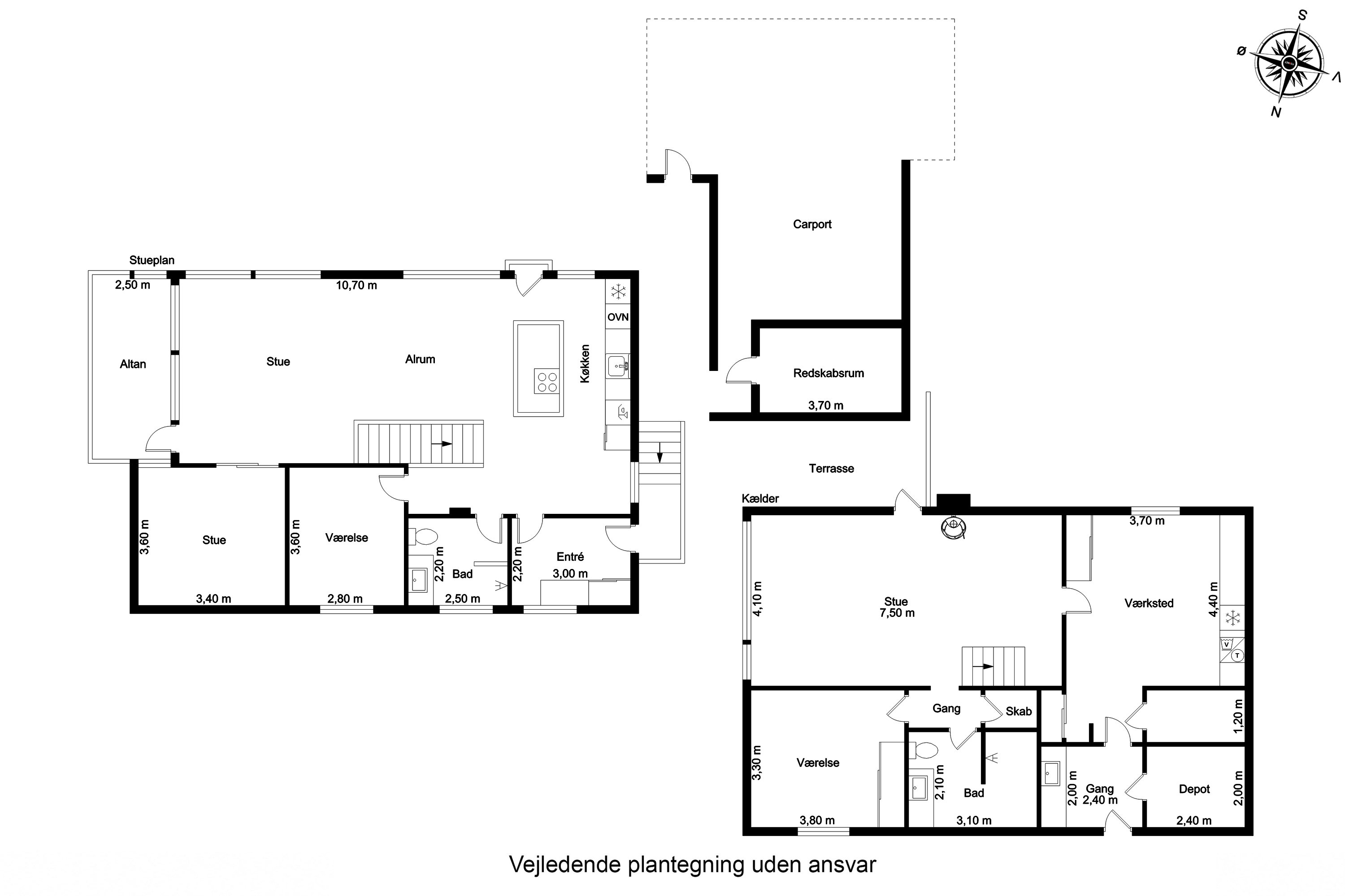 Plantegninger billede af Rantzausmindevej 224, 5700 Svendborg
