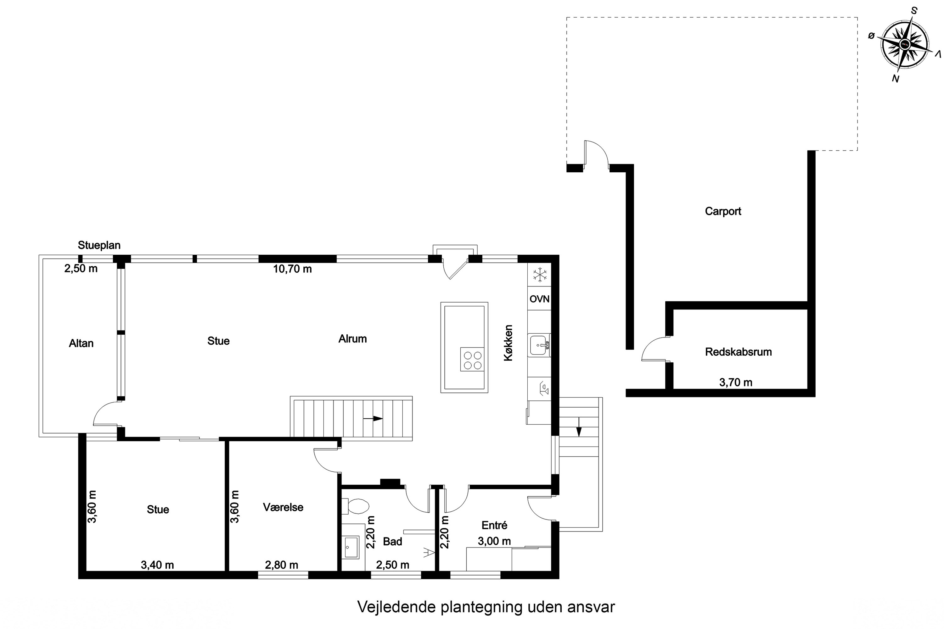Plantegninger billede af Rantzausmindevej 224, 5700 Svendborg