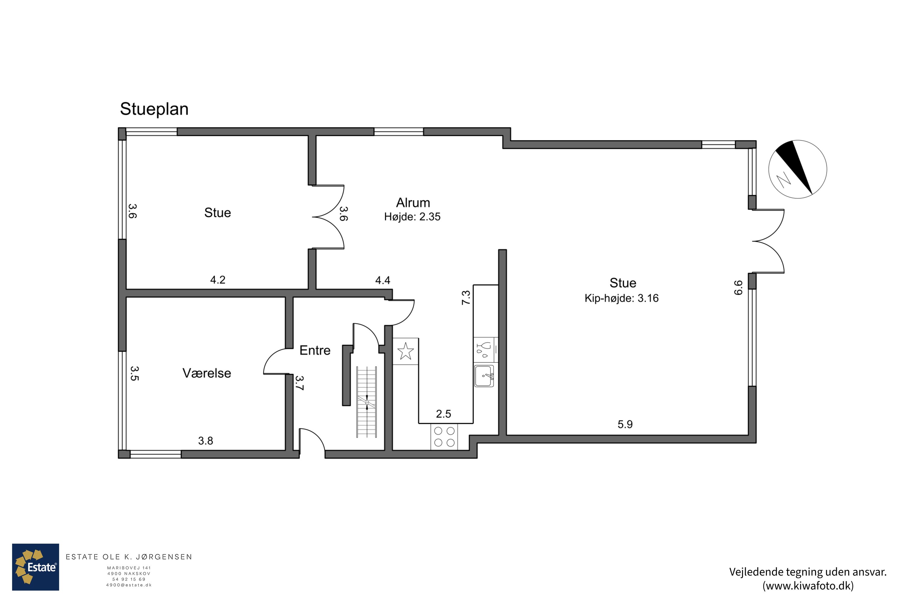 Plantegninger billede af Skandsen 28, 4900 Nakskov