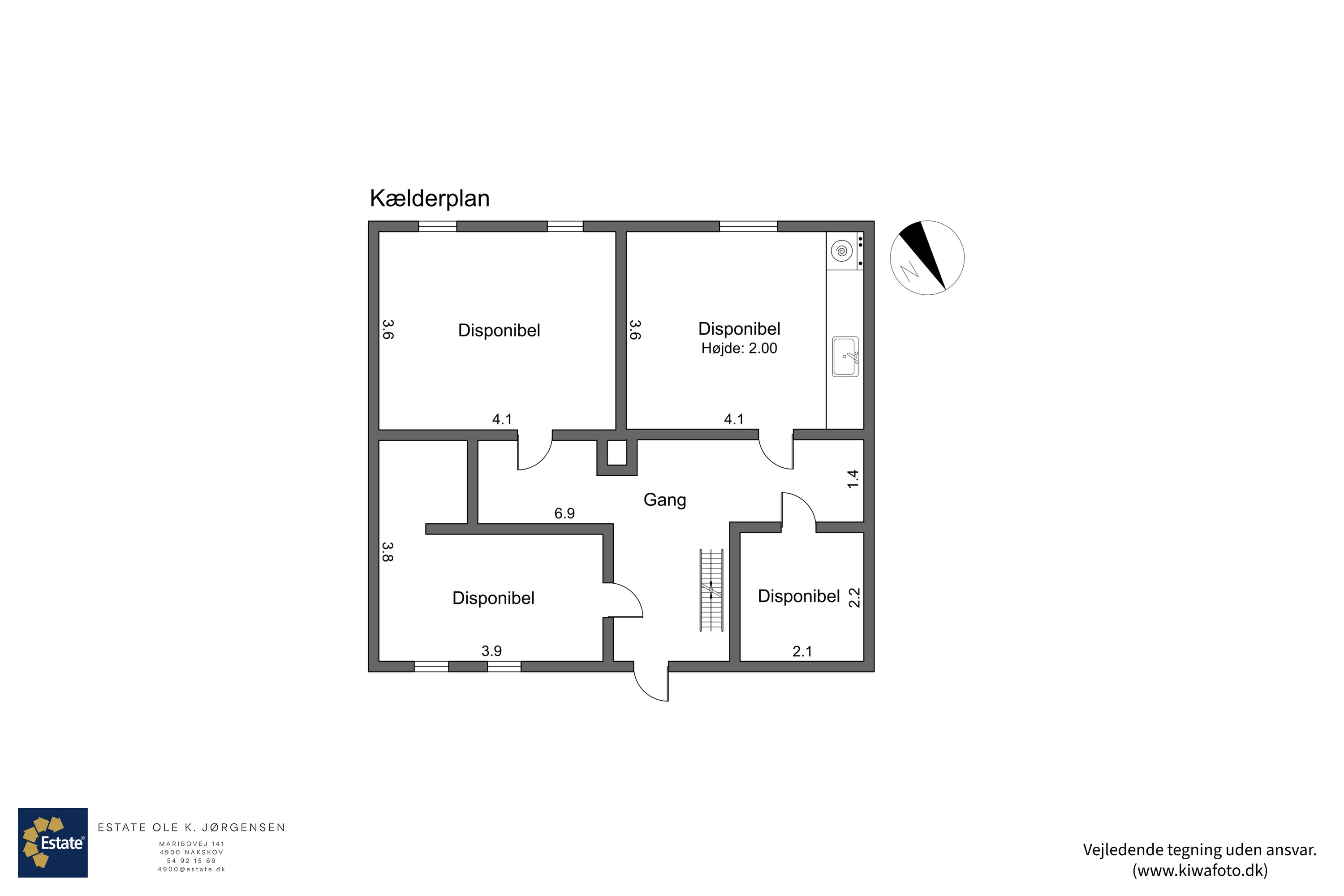 Plantegninger billede af Skandsen 28, 4900 Nakskov
