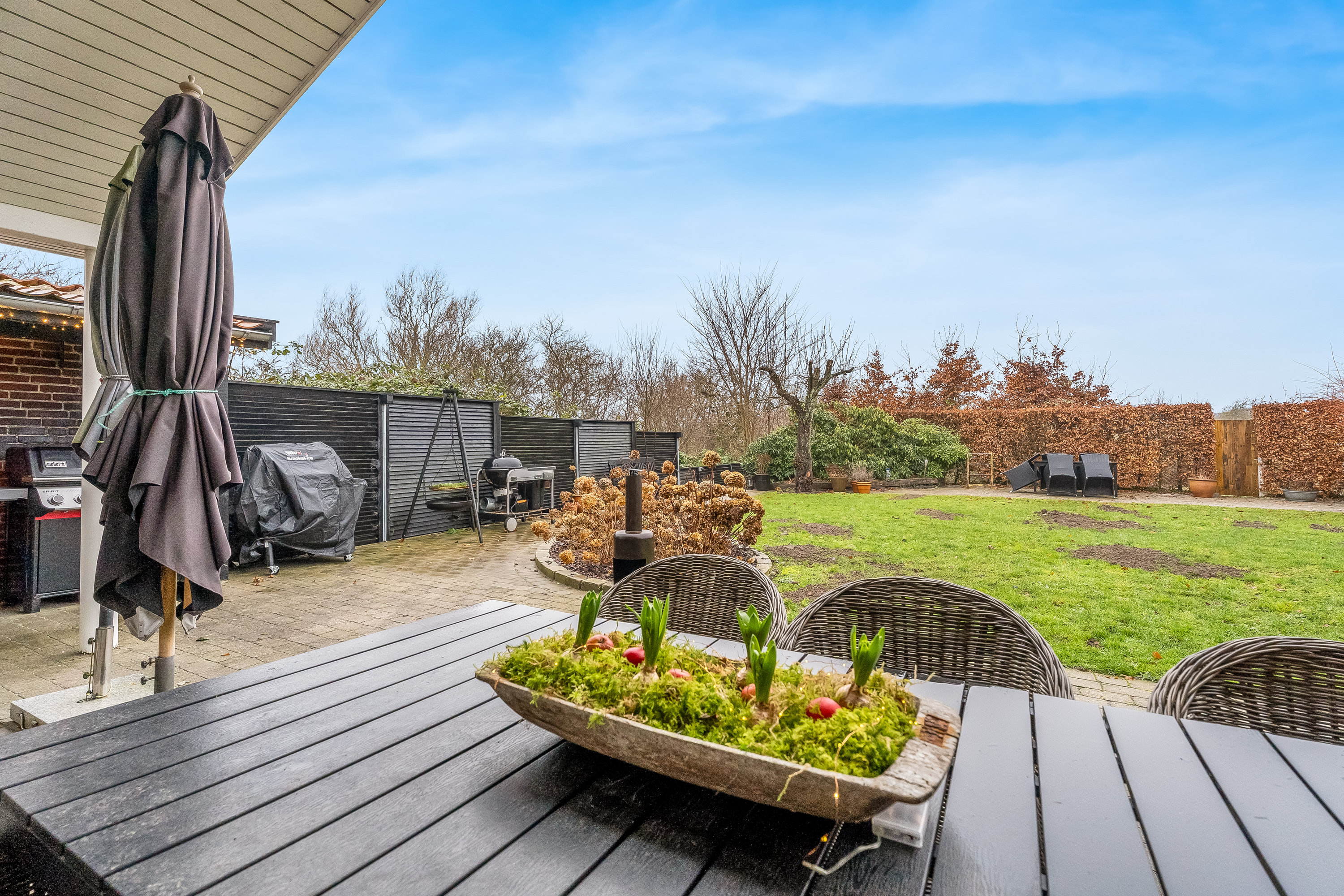 Fremhævet terrasse billede i fuldskærmstilstand. Billede af Skandsen 28, 4900 Nakskov