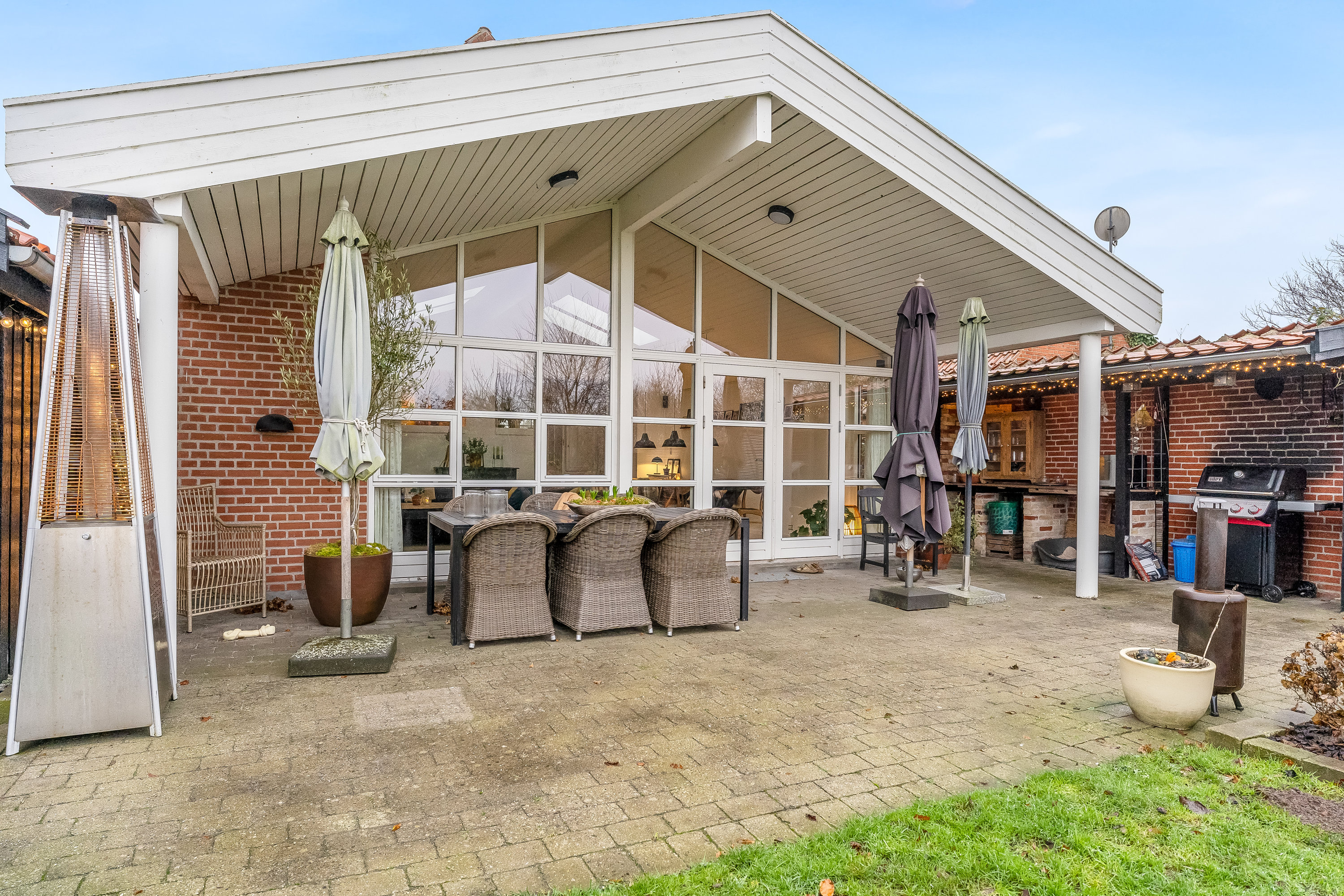 Fremhævet terrasse billede i fuldskærmstilstand. Billede af Skandsen 28, 4900 Nakskov