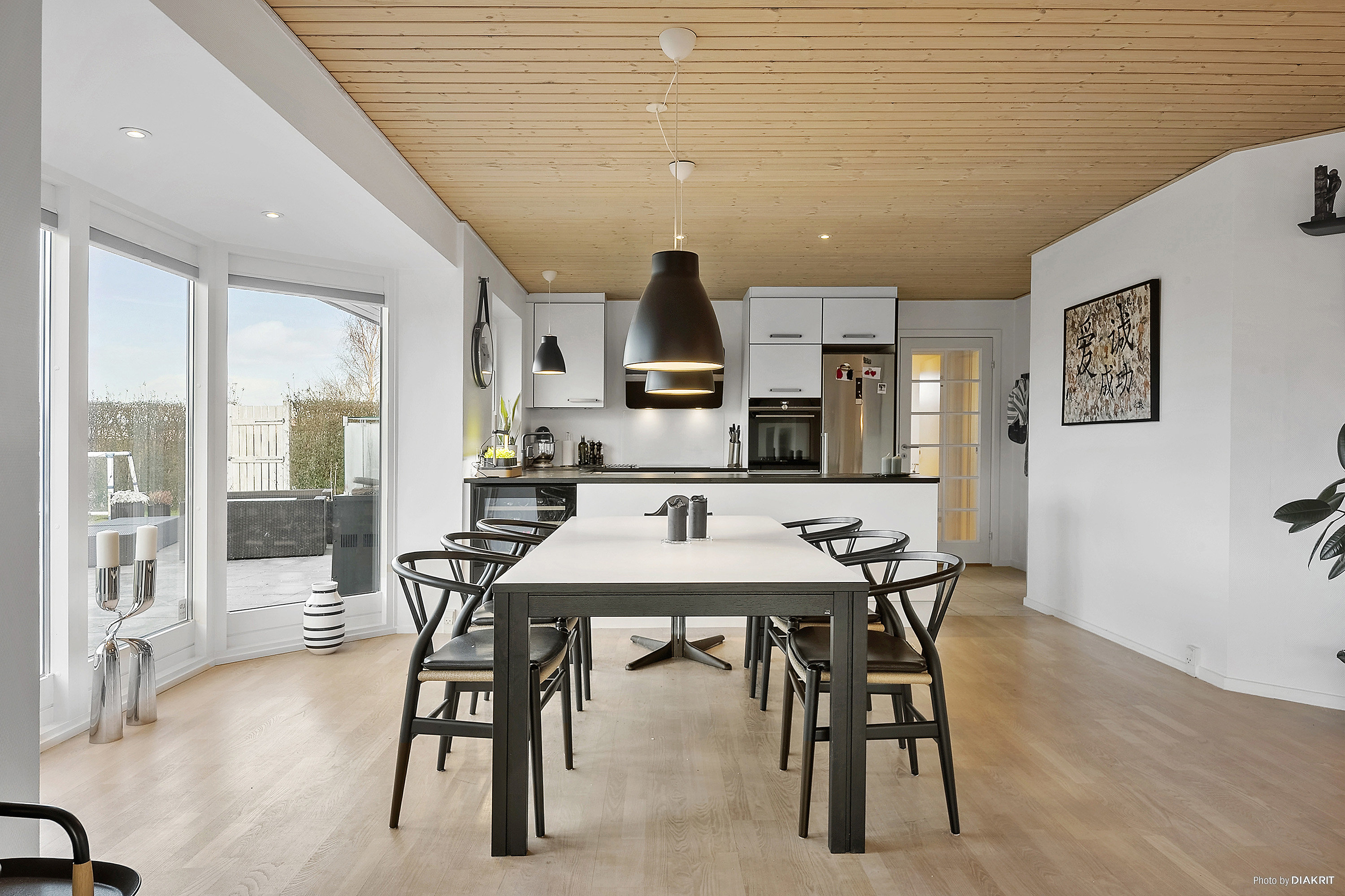 Miniaturebillede 1: spisestue. Billede af Duehusvej 121, 4632 Bjæverskov