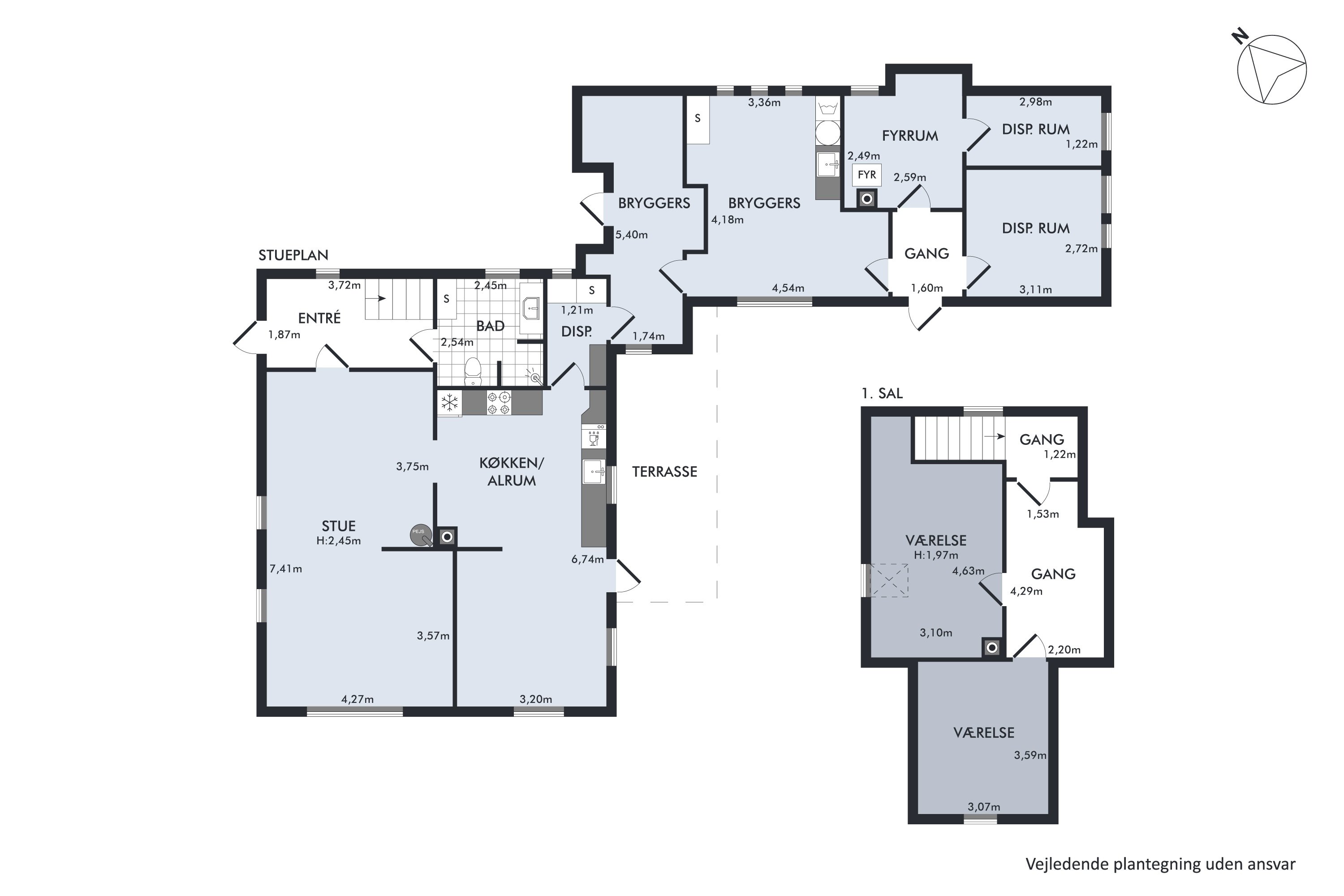 Plantegninger billede af Lørupvej 18, 5750 Ringe