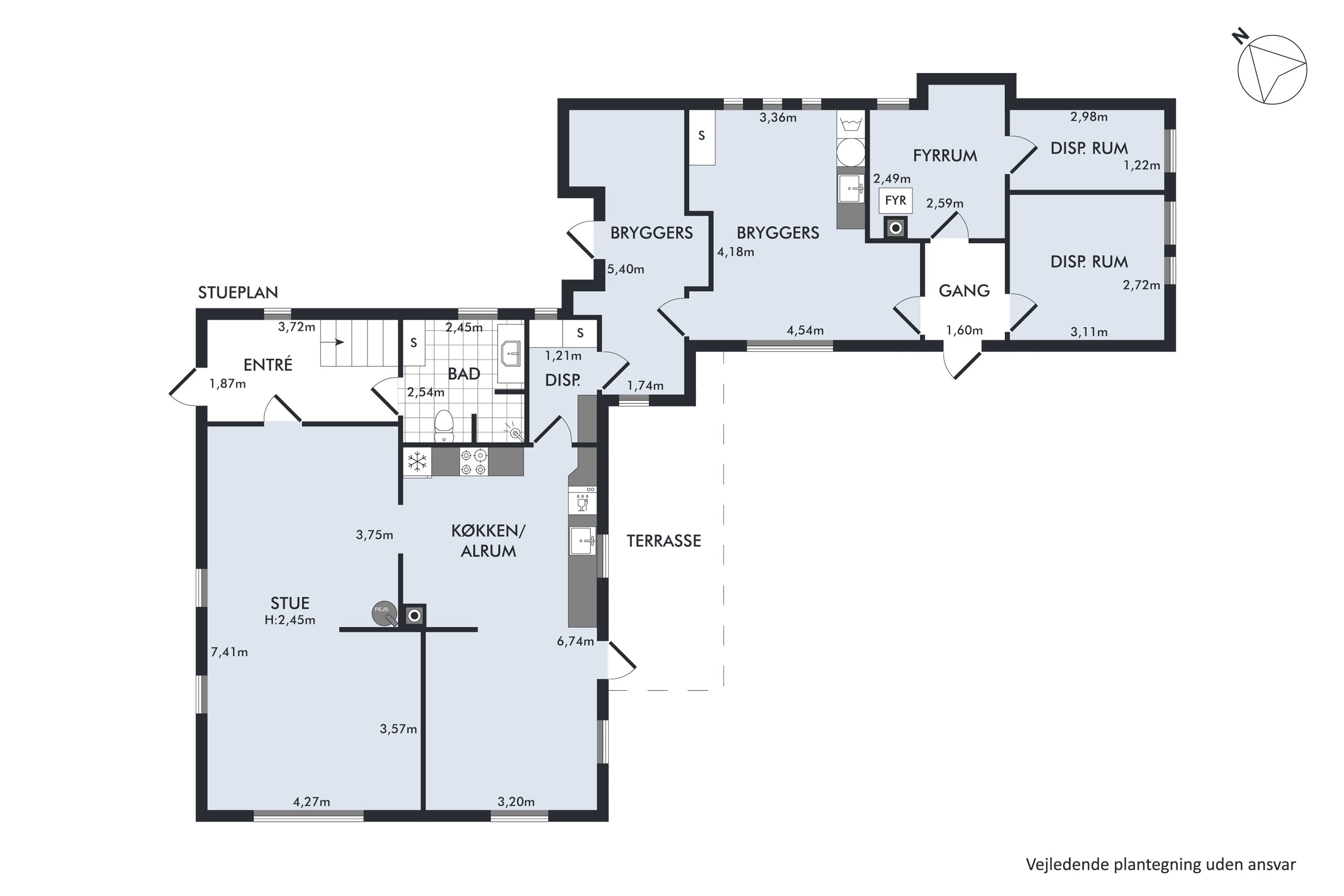 Plantegninger billede af Lørupvej 18, 5750 Ringe