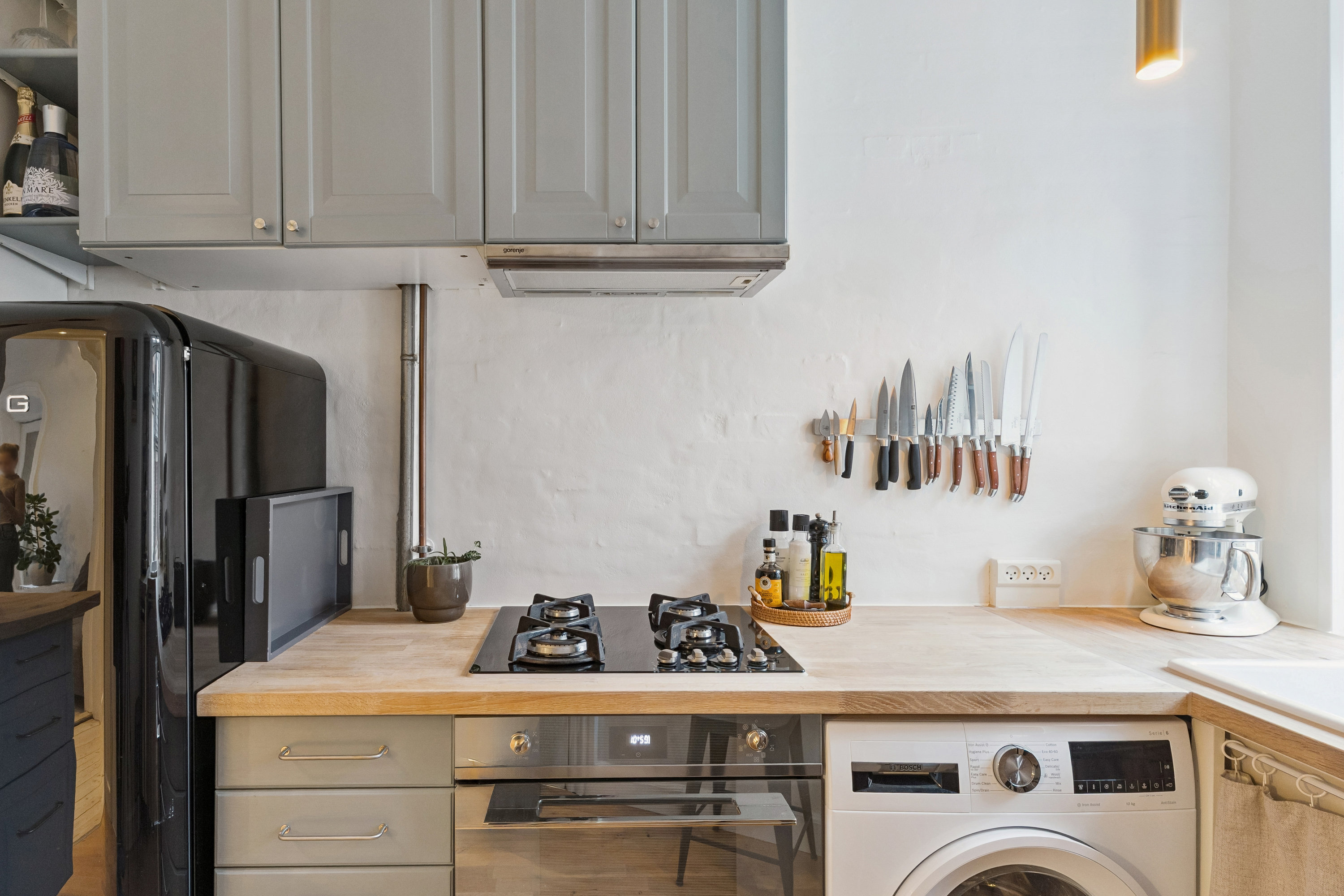 Fremhævet køkken billede i fuldskærmstilstand. Billede af Farumgade 7, 4. tv., 2200 København N