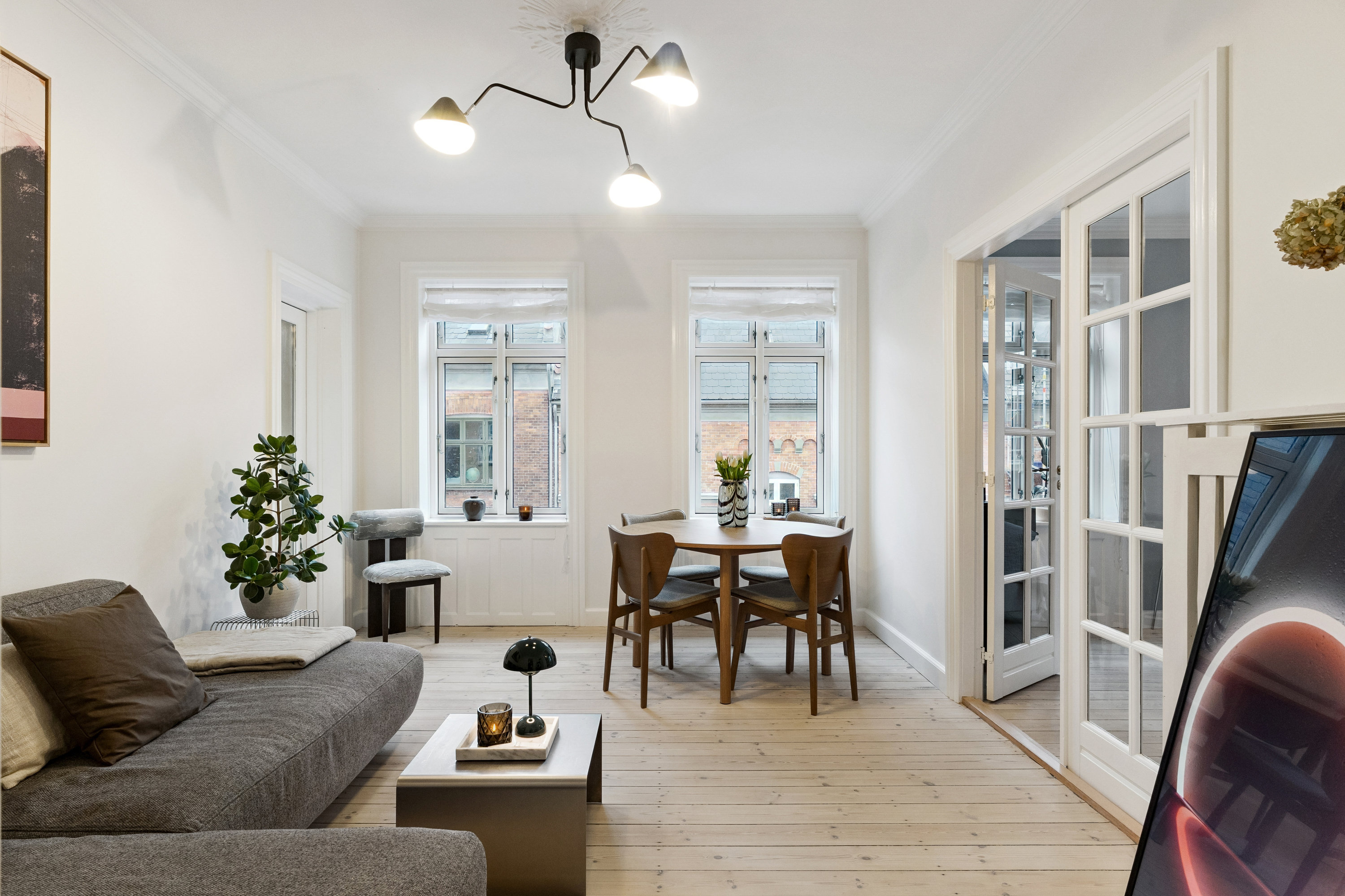 Miniaturebillede 1: stue. Billede af Farumgade 7, 4. tv., 2200 København N