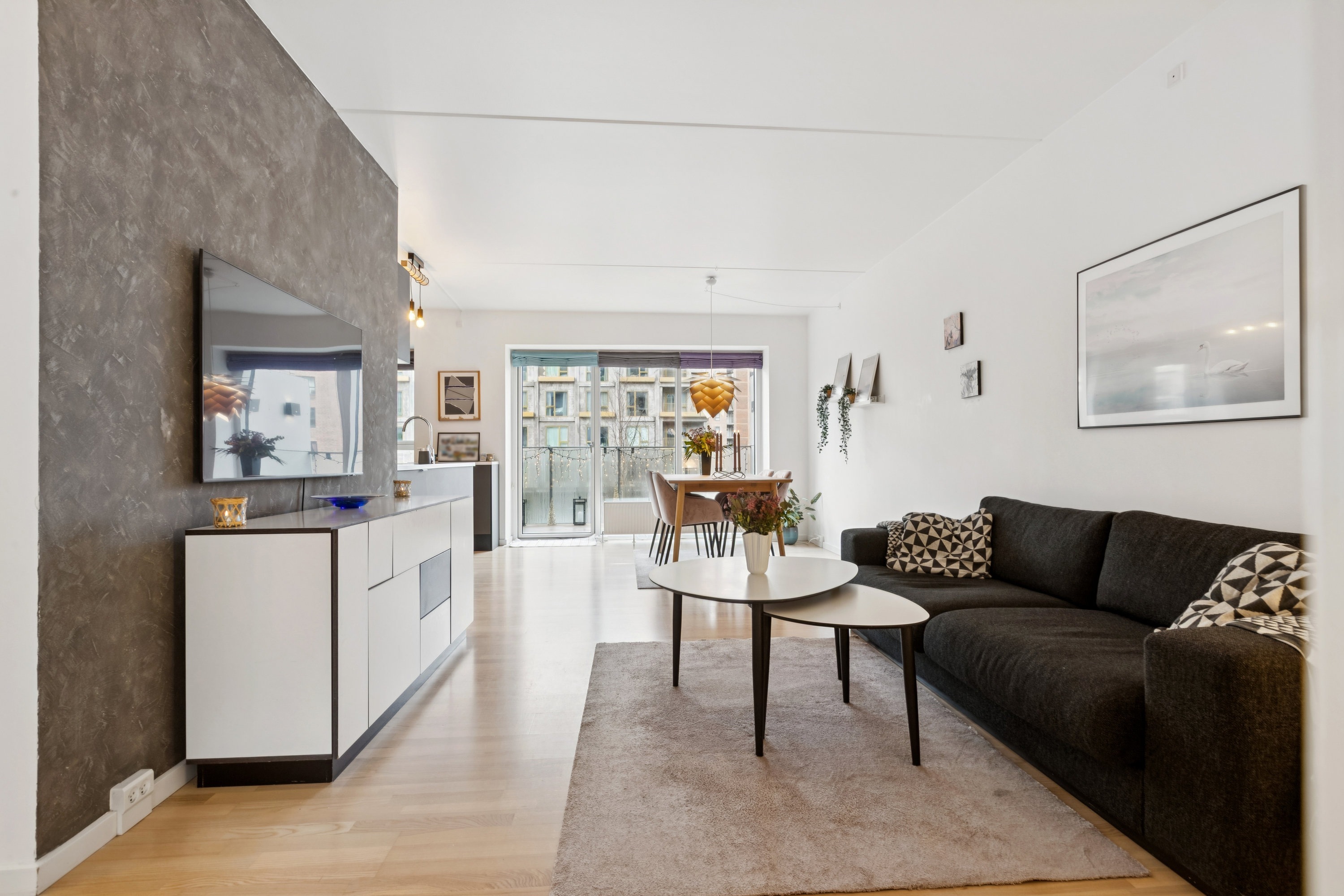 Fremhævet køkken billede i fuldskærmstilstand. Billede af Else Alfelts Vej 91, 2. tv., 2300 København S