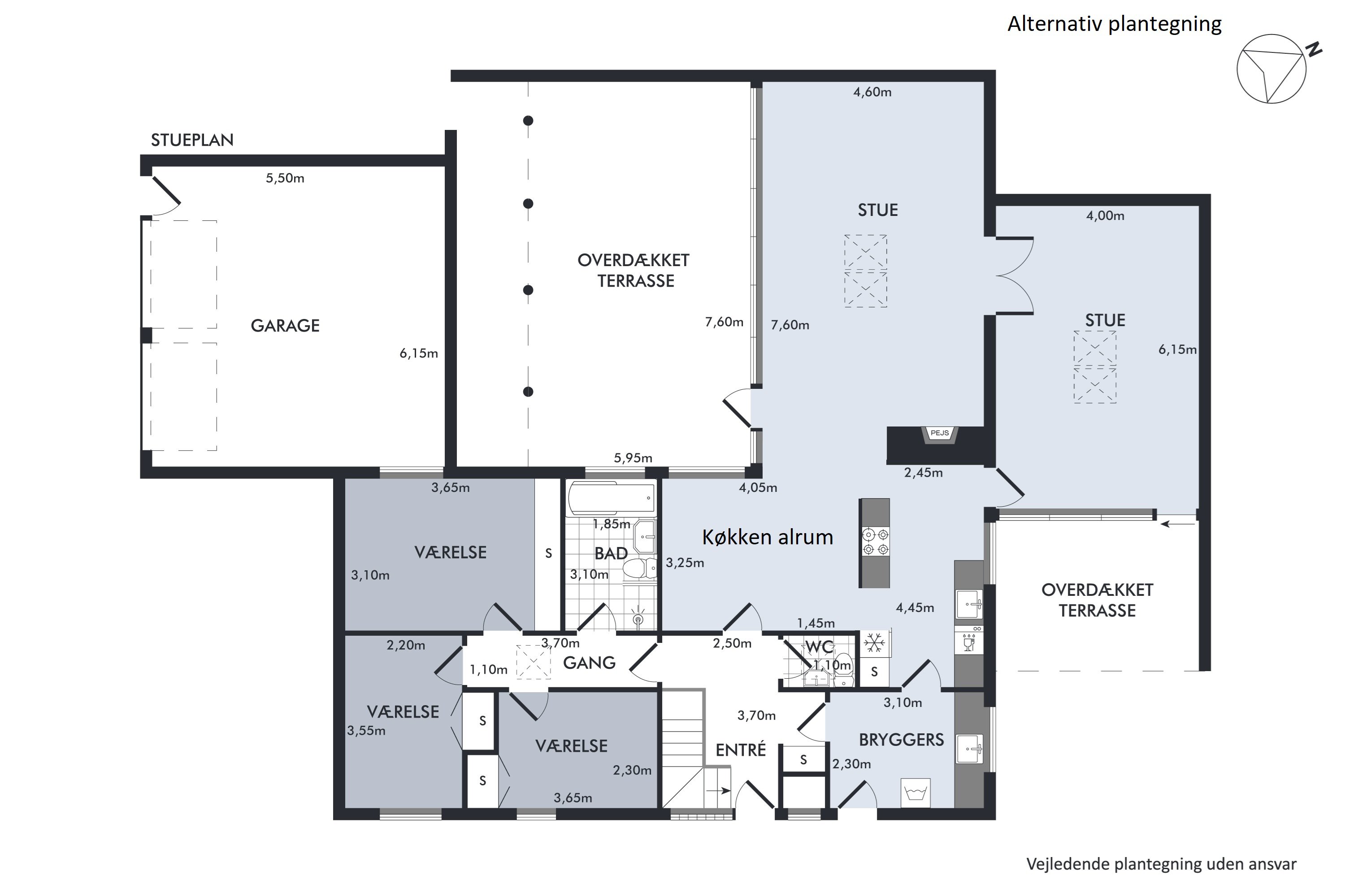 Plantegninger billede af Jacob Paludans Vej 8, 9200 Aalborg SV