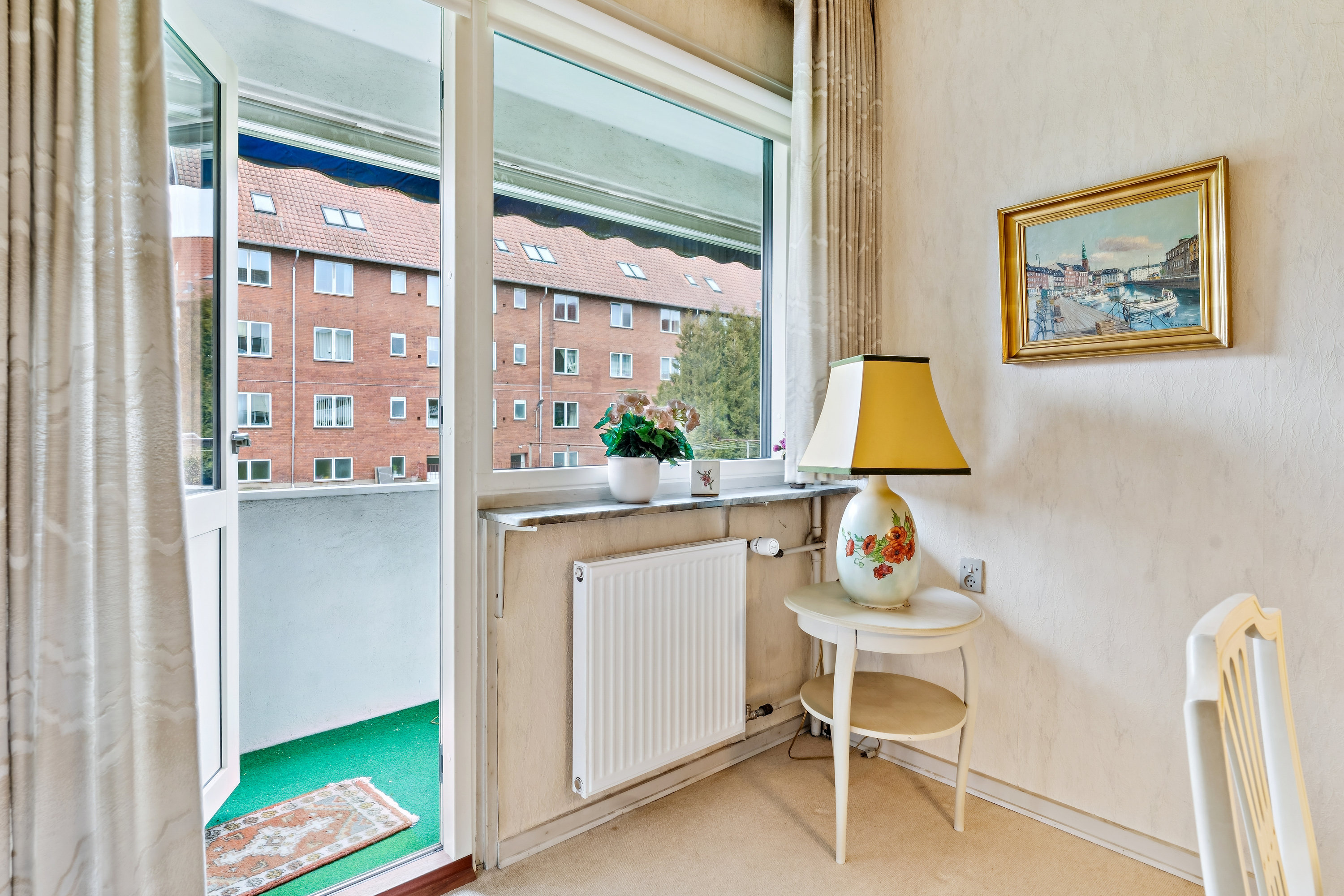 Fremhævet stue billede i fuldskærmstilstand. Billede af Bygholm Parkvej 13A, st.. tv., Midtbyen, 8700 Horsens