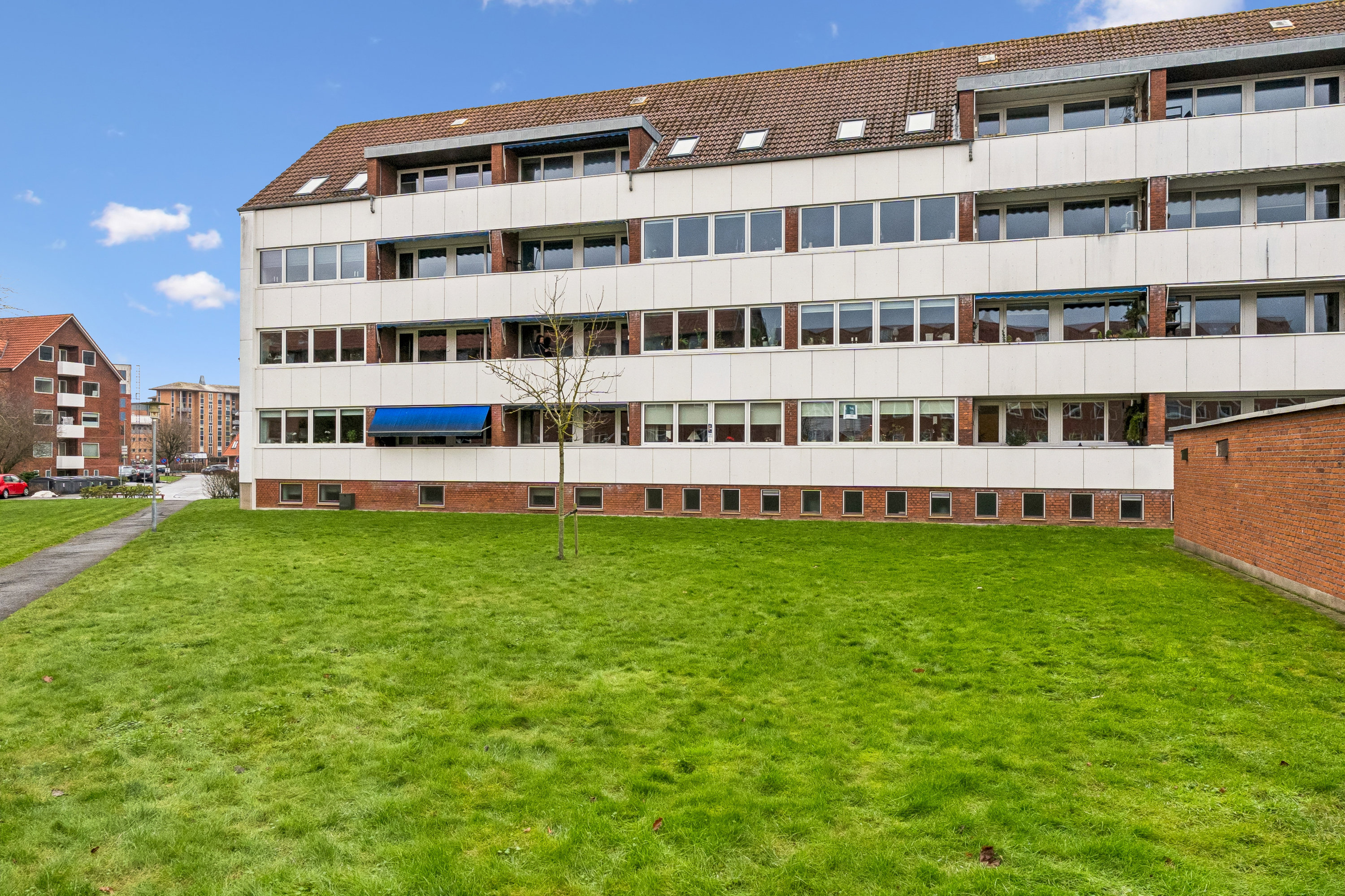 Miniaturebillede 1: ejendommen. Billede af Bygholm Parkvej 13A, st.. tv., Midtbyen, 8700 Horsens