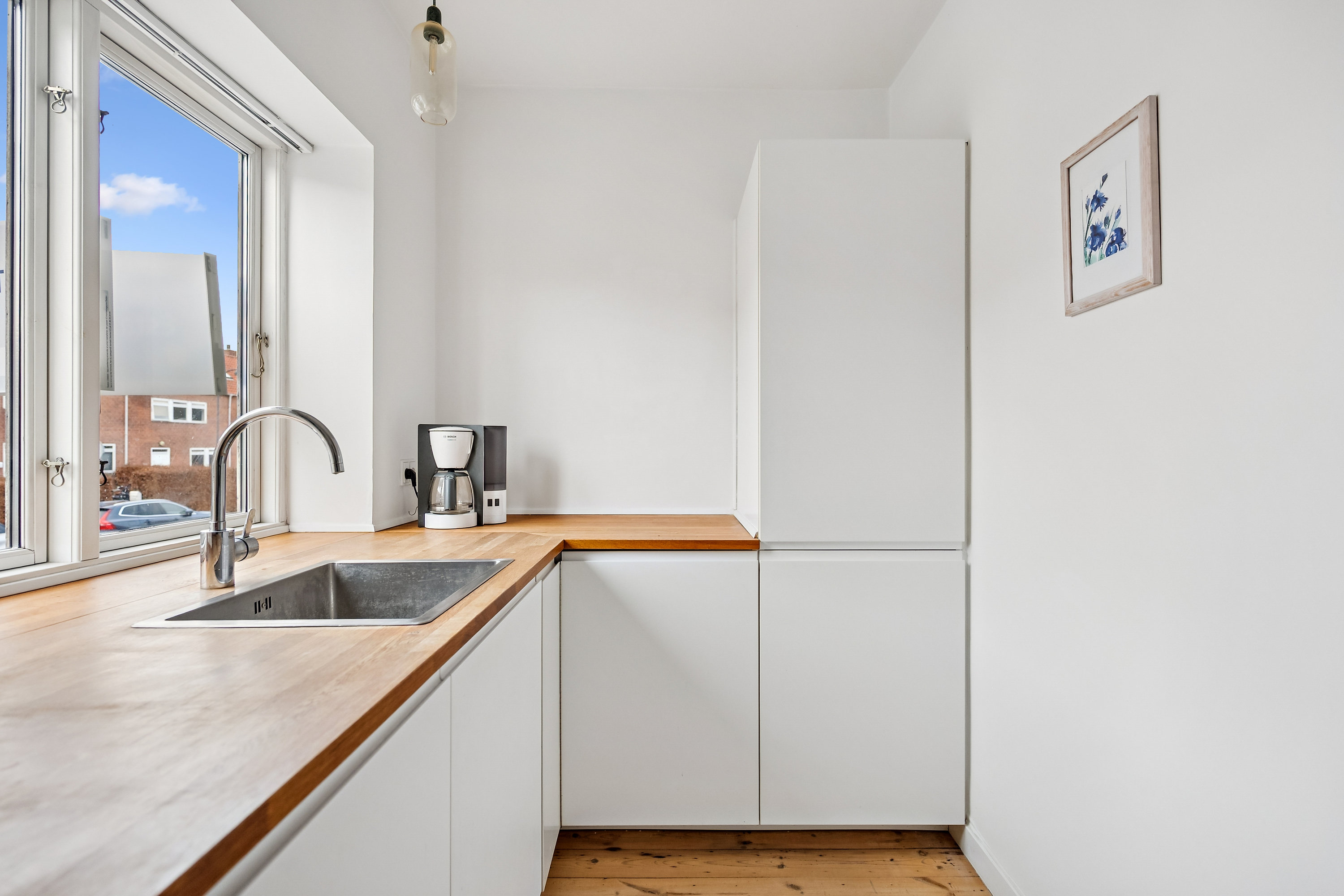 Fremhævet køkken billede i fuldskærmstilstand. Billede af Søndersøvej 33A, st.. th., 2820 Gentofte