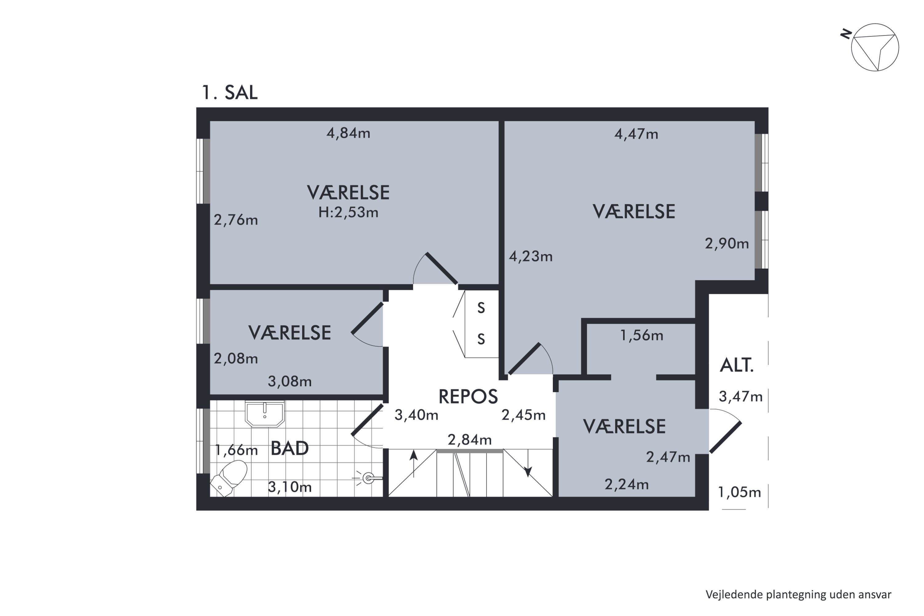 Plantegninger billede af Buddingevej 46A, 2800 Kongens Lyngby
