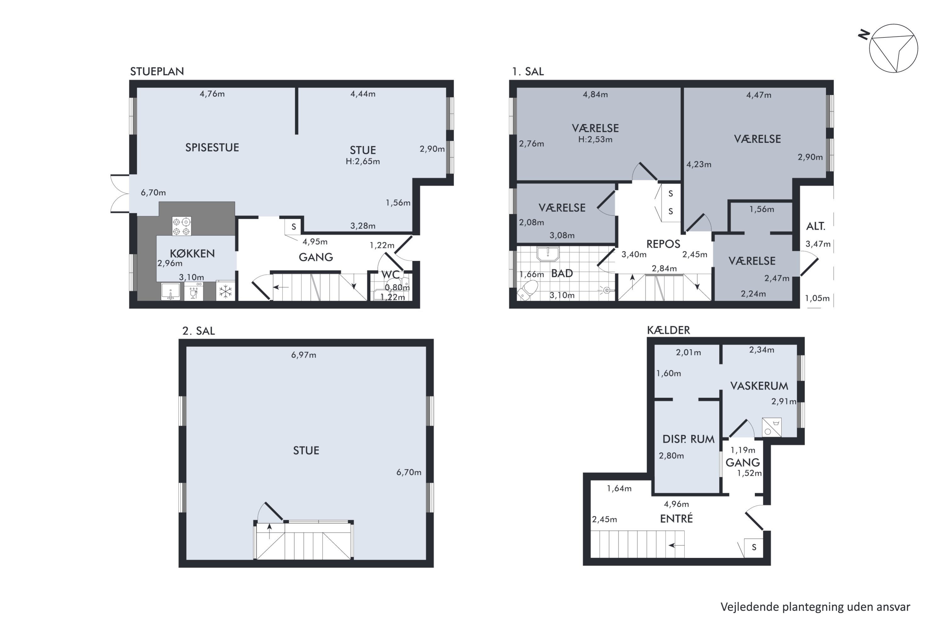 Plantegninger billede af Buddingevej 46A, 2800 Kongens Lyngby
