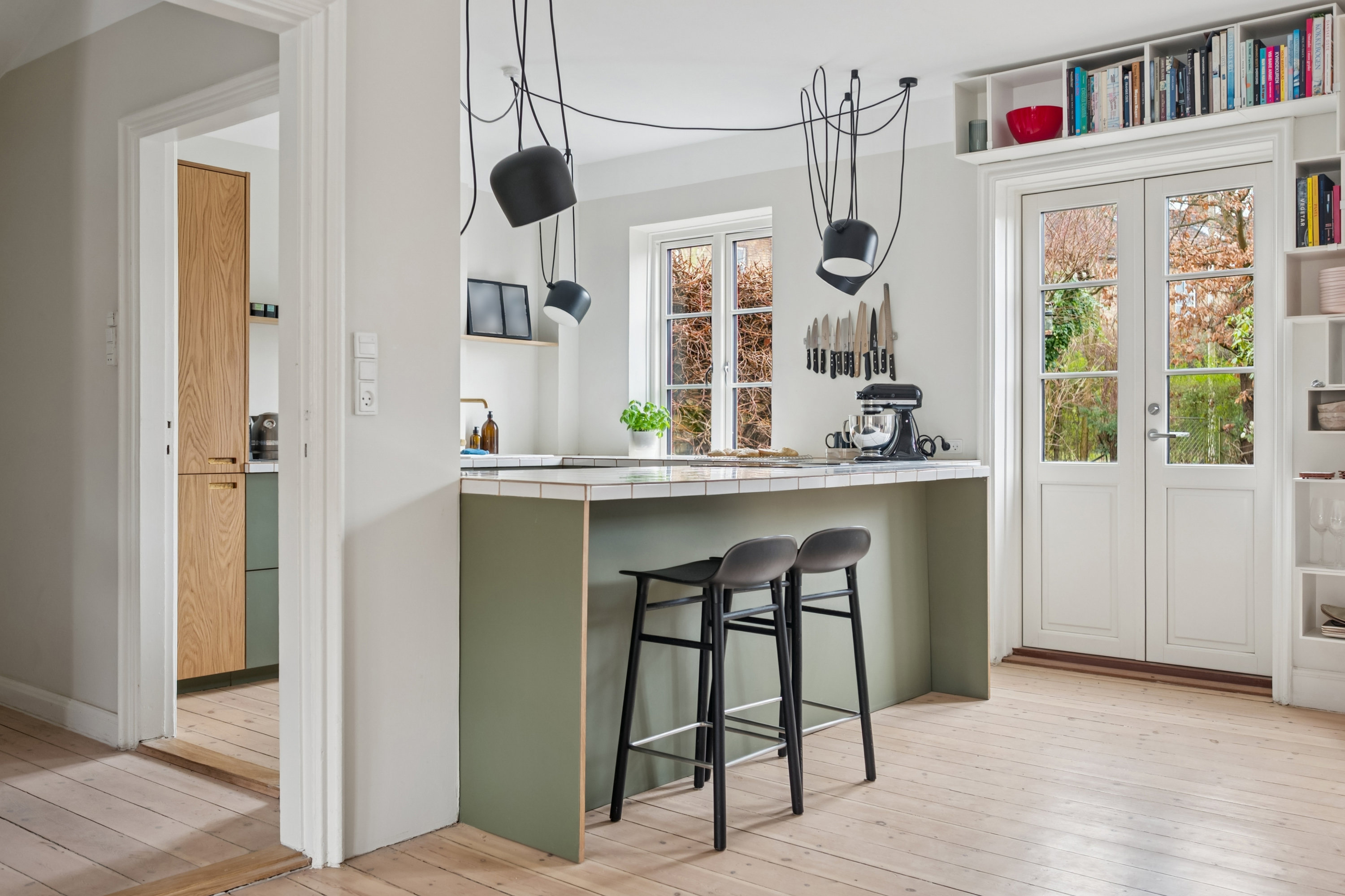 Fremhævet køkken billede i fuldskærmstilstand. Billede af Buddingevej 46A, 2800 Kongens Lyngby