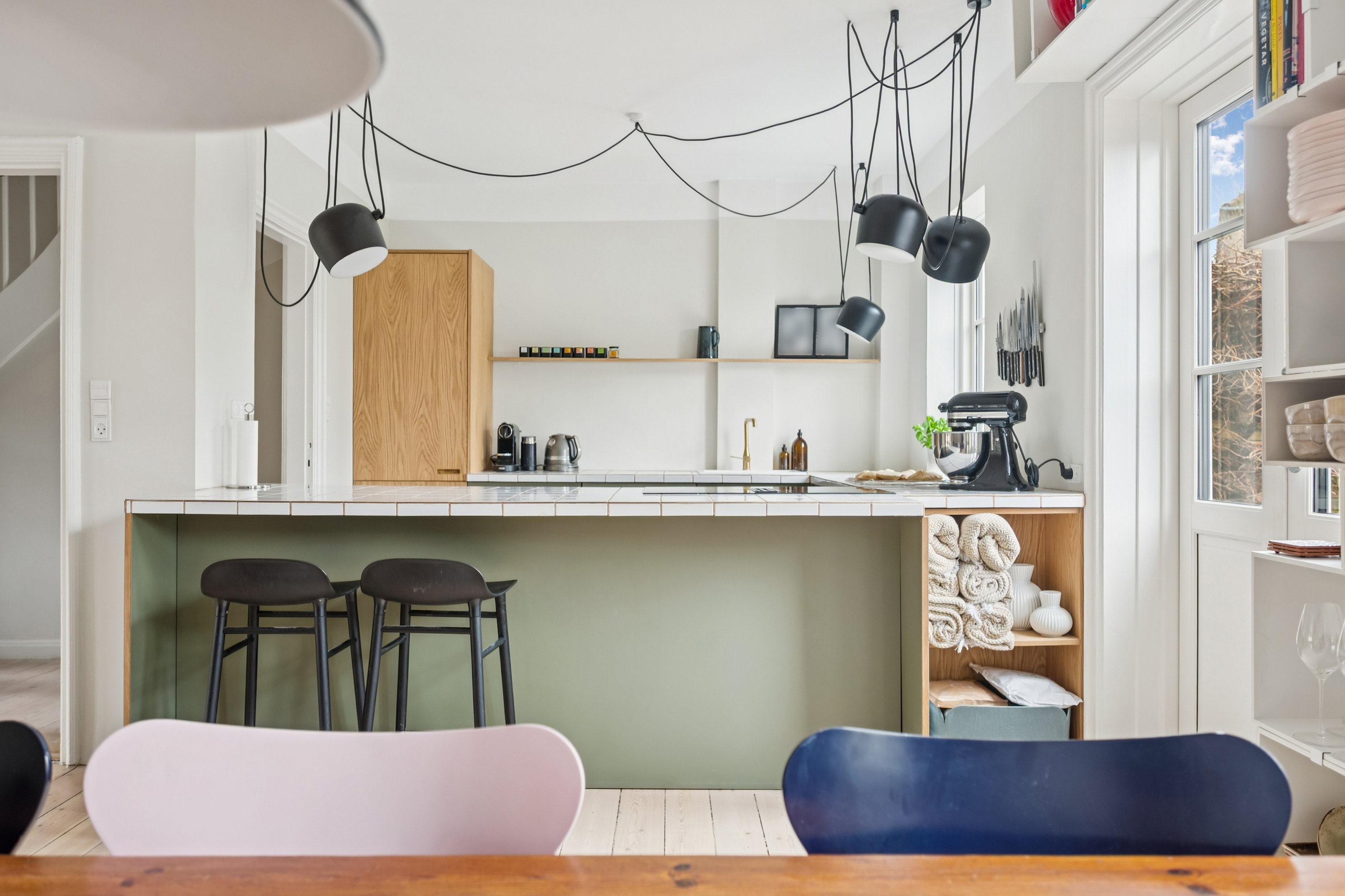 Fremhævet køkken billede i fuldskærmstilstand. Billede af Buddingevej 46A, 2800 Kongens Lyngby