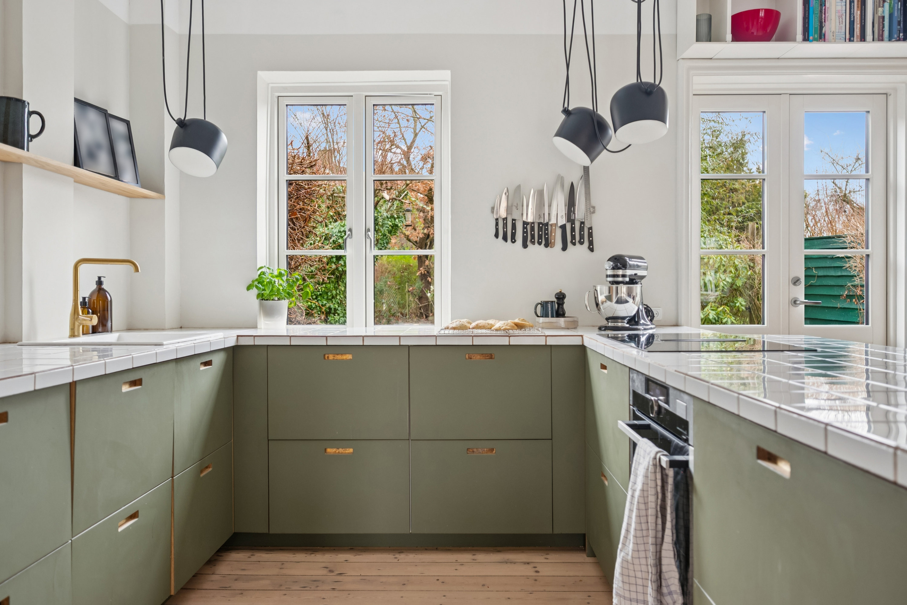 Fremhævet køkken billede i fuldskærmstilstand. Billede af Buddingevej 46A, 2800 Kongens Lyngby