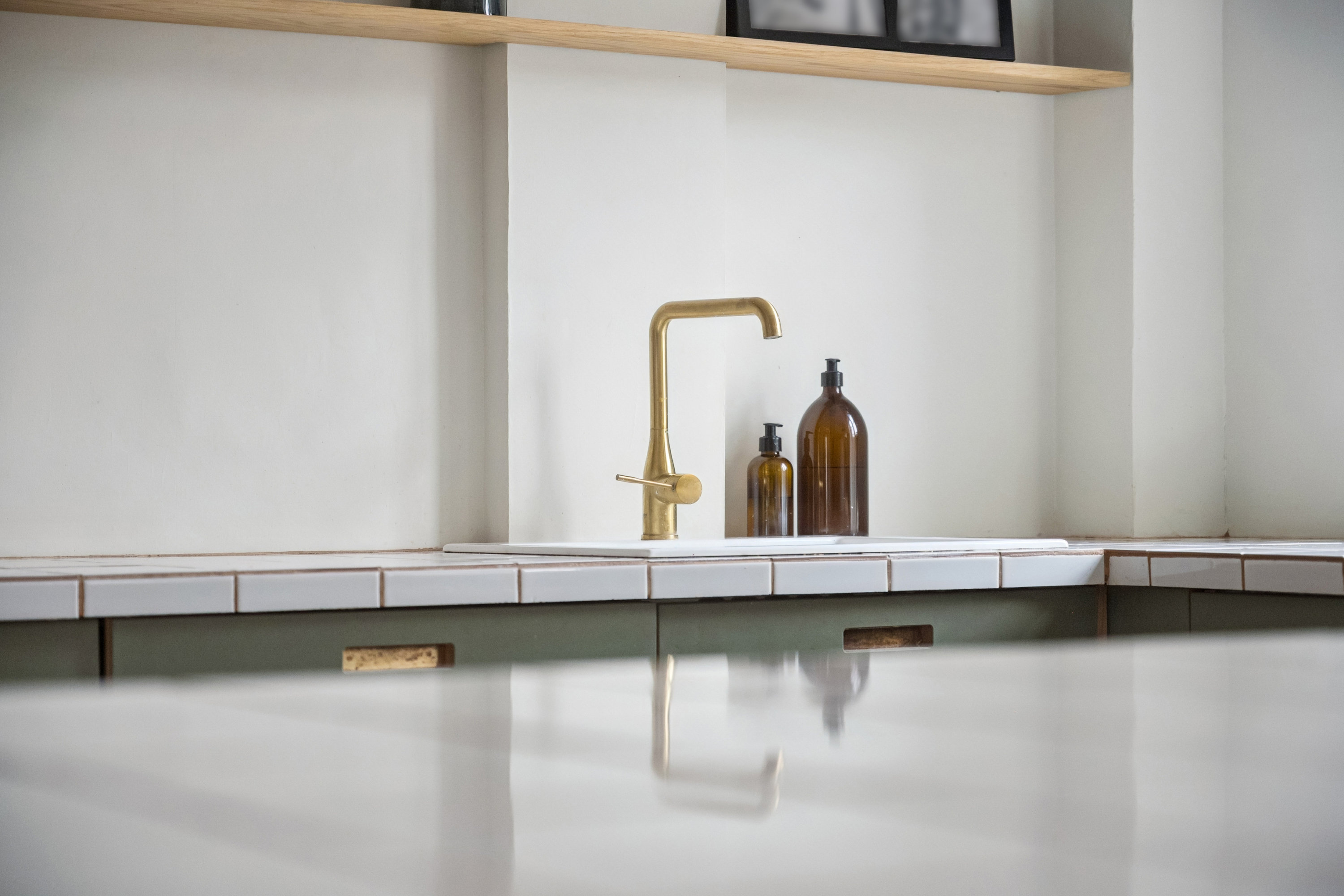 Fremhævet køkken billede i fuldskærmstilstand. Billede af Buddingevej 46A, 2800 Kongens Lyngby