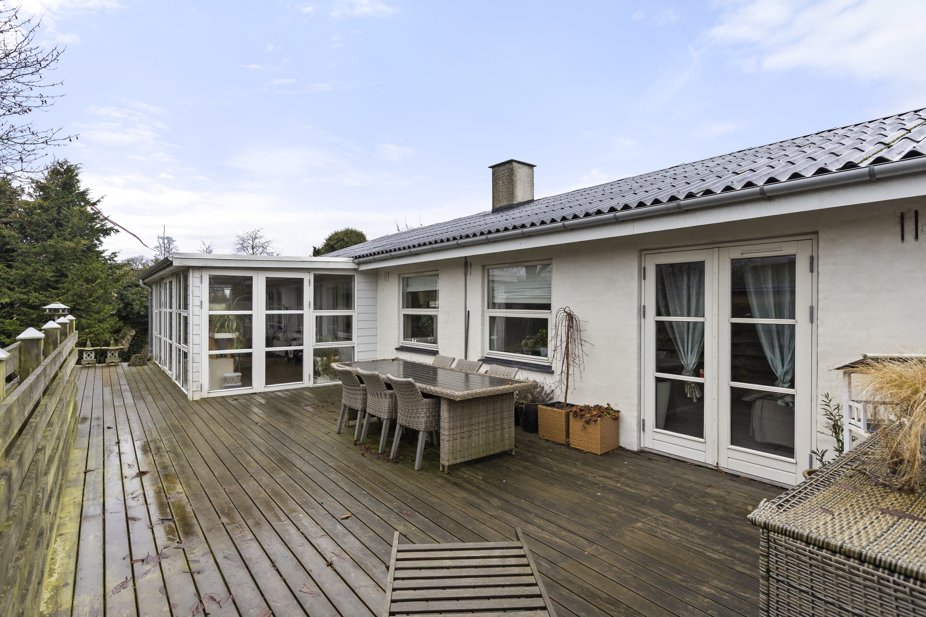 Fremhævet terrasse billede i fuldskærmstilstand. Billede af Marsvej 1, 4200 Slagelse