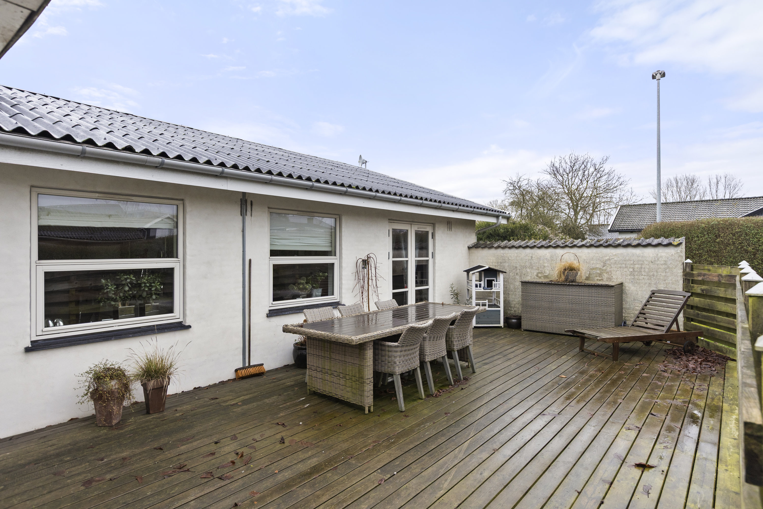 Fremhævet terrasse billede i fuldskærmstilstand. Billede af Marsvej 1, 4200 Slagelse