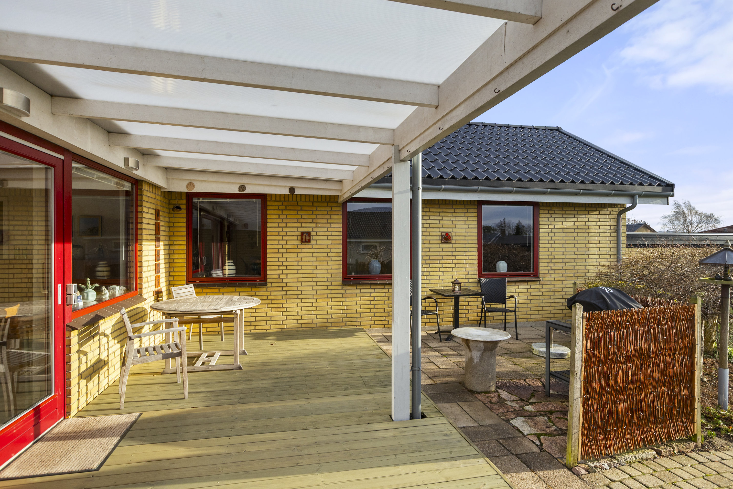 Fremhævet terrasse billede i fuldskærmstilstand. Billede af Rugvej 8, 4220 Korsør