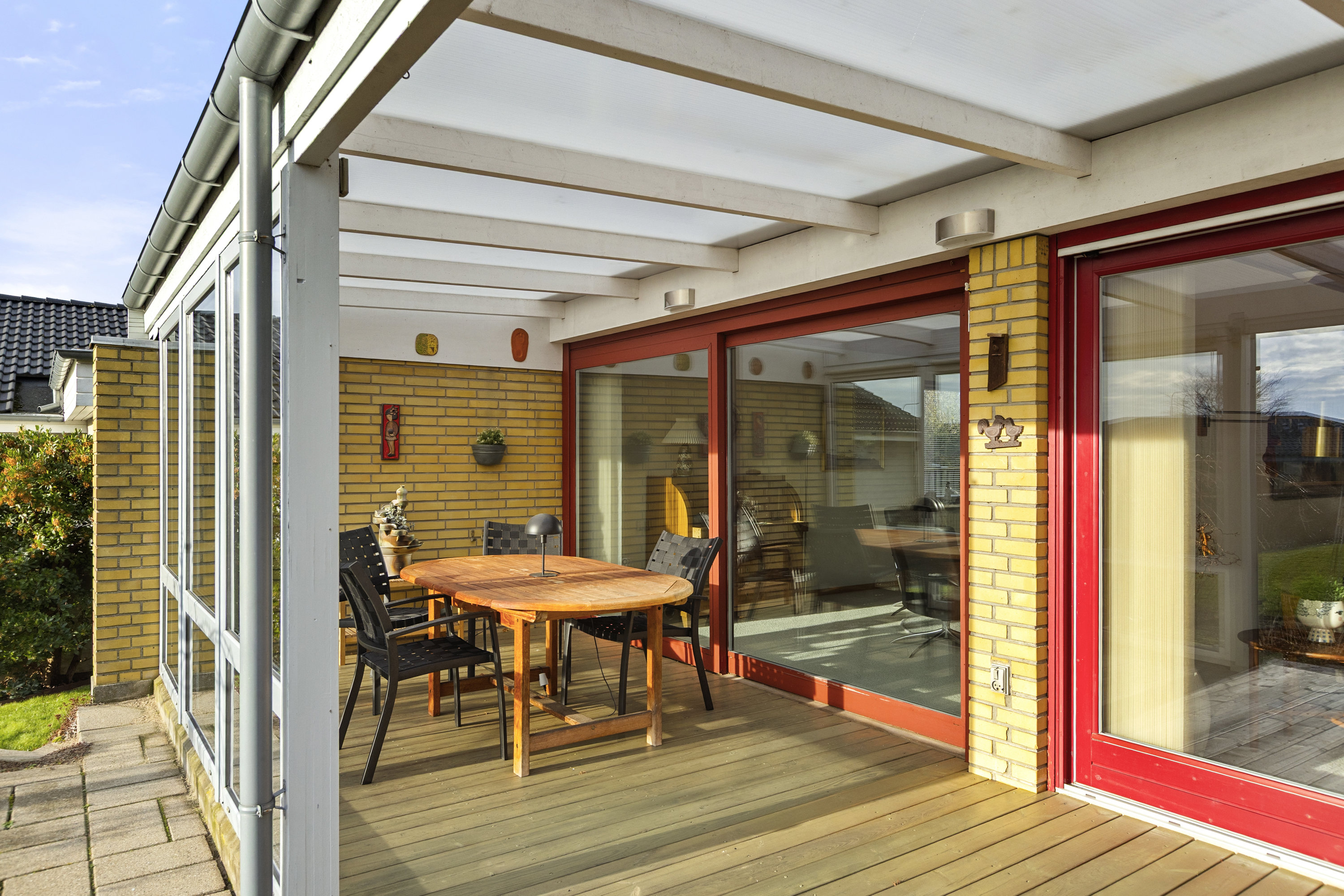 Fremhævet terrasse billede i fuldskærmstilstand. Billede af Rugvej 8, 4220 Korsør