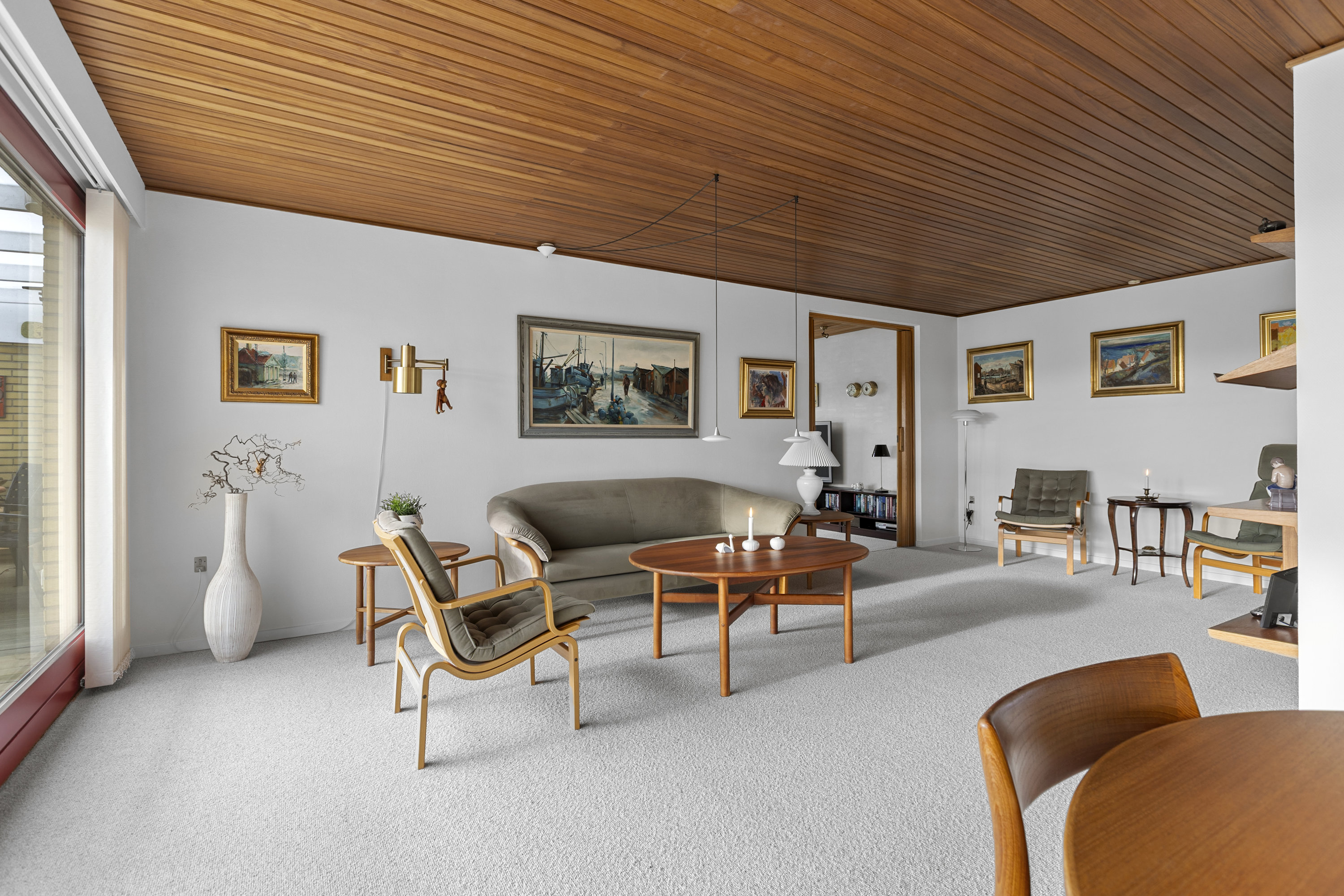 Fremhævet stue billede i fuldskærmstilstand. Billede af Rugvej 8, 4220 Korsør