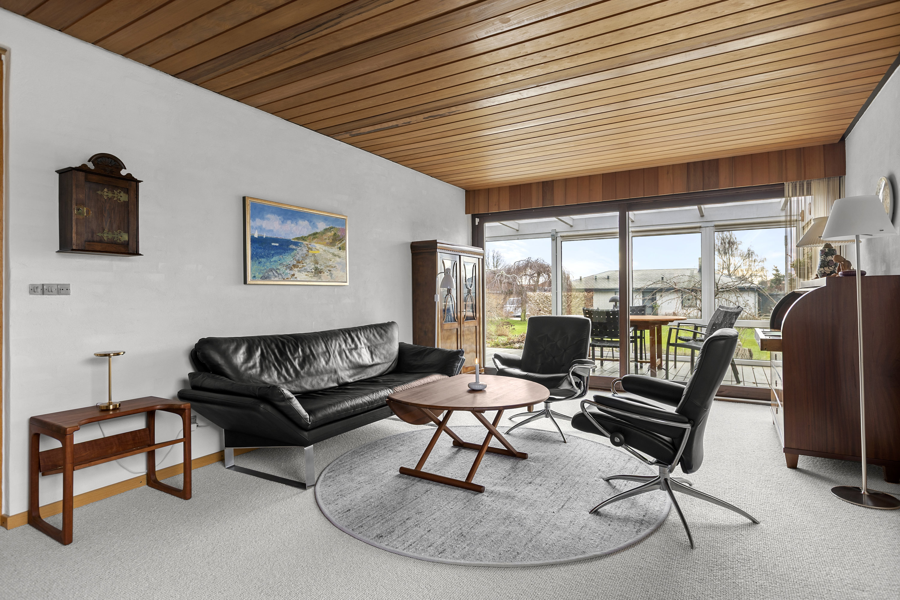 Fremhævet stue billede i fuldskærmstilstand. Billede af Rugvej 8, 4220 Korsør