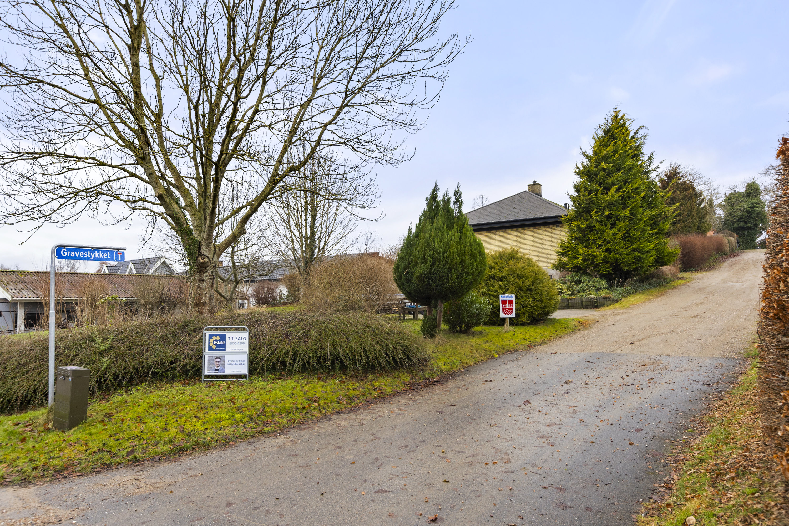 Fremhævet ejendommen billede i fuldskærmstilstand. Billede af Gravestykket 1, Havrebjerg, 4200 Slagelse